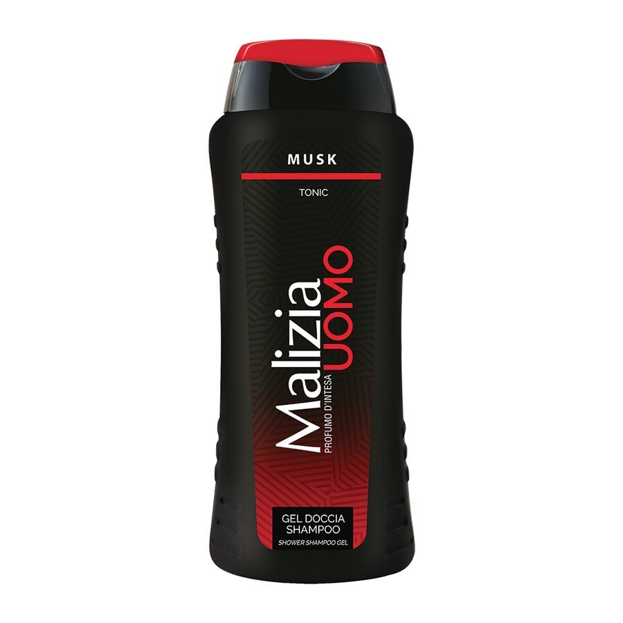 Malizia - Gel Doccia Shampoo Musk Oli da bagno 250...