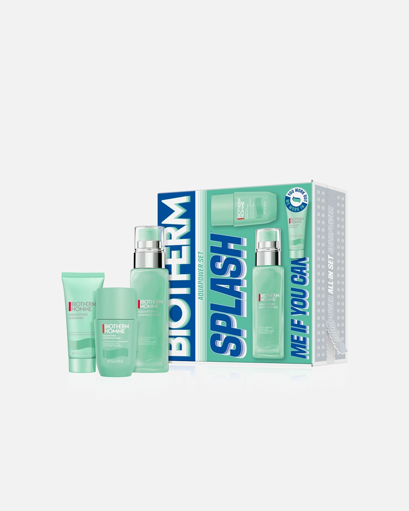 Set cura del viso di Maschio Biotherm Homme Aquapower Drop Set 1 pezzo