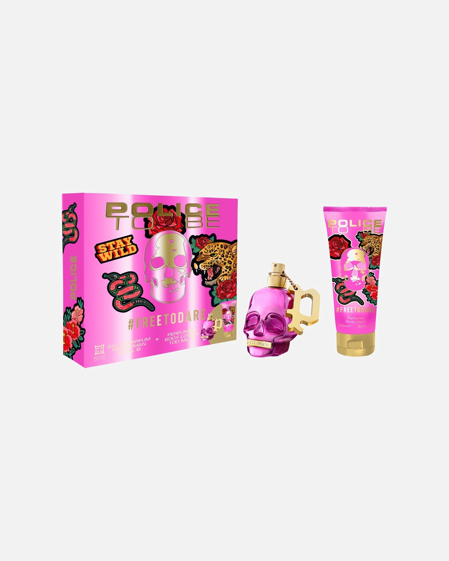 Set di fragranze di Femmina Police #FREETODARE Woman Set 1 pz.