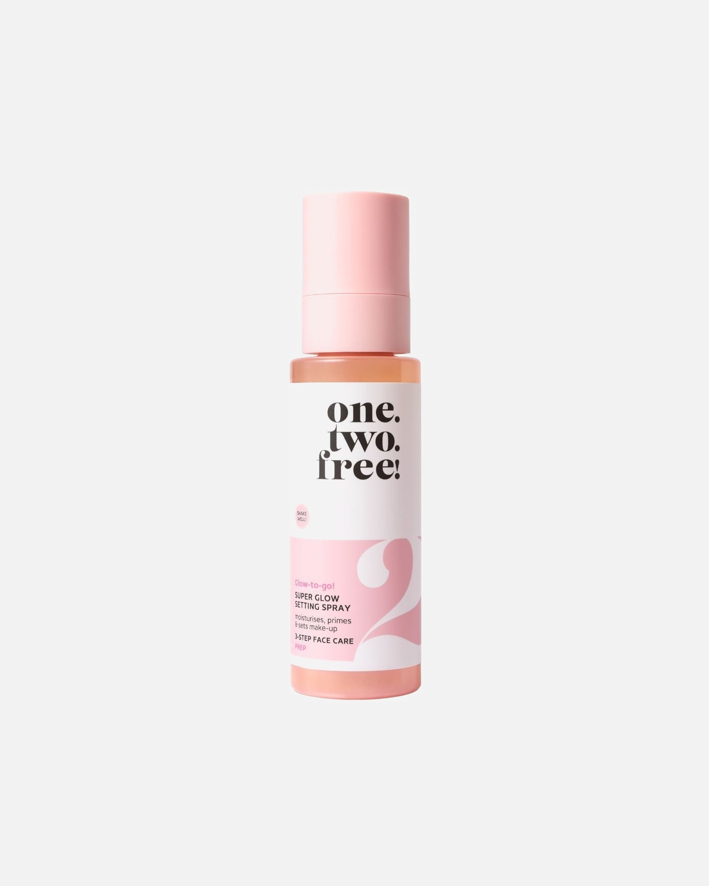 Spray Fissante di Unisex one.two.free! Fase 3: Cura Super Glow Setting Spray 125 ml