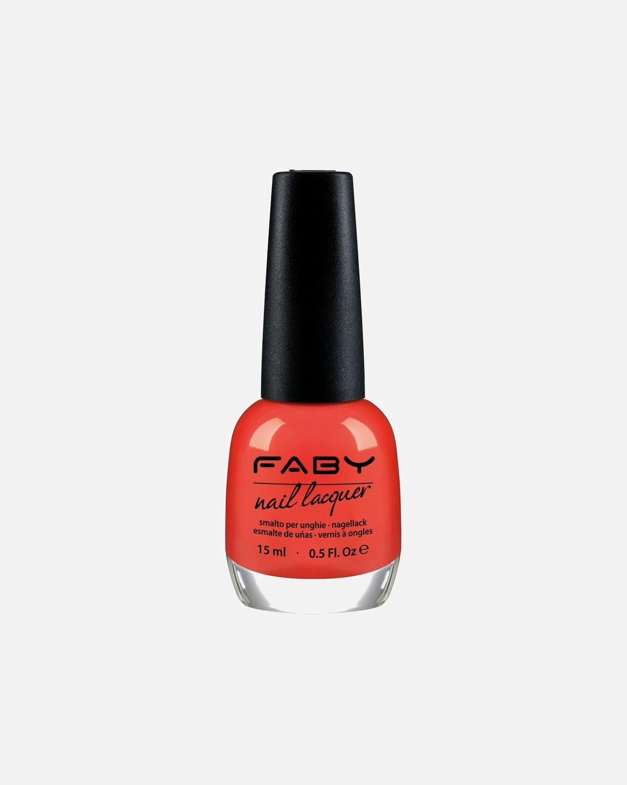 Smalto per unghie di Unisex Faby Classic Lucky Coral