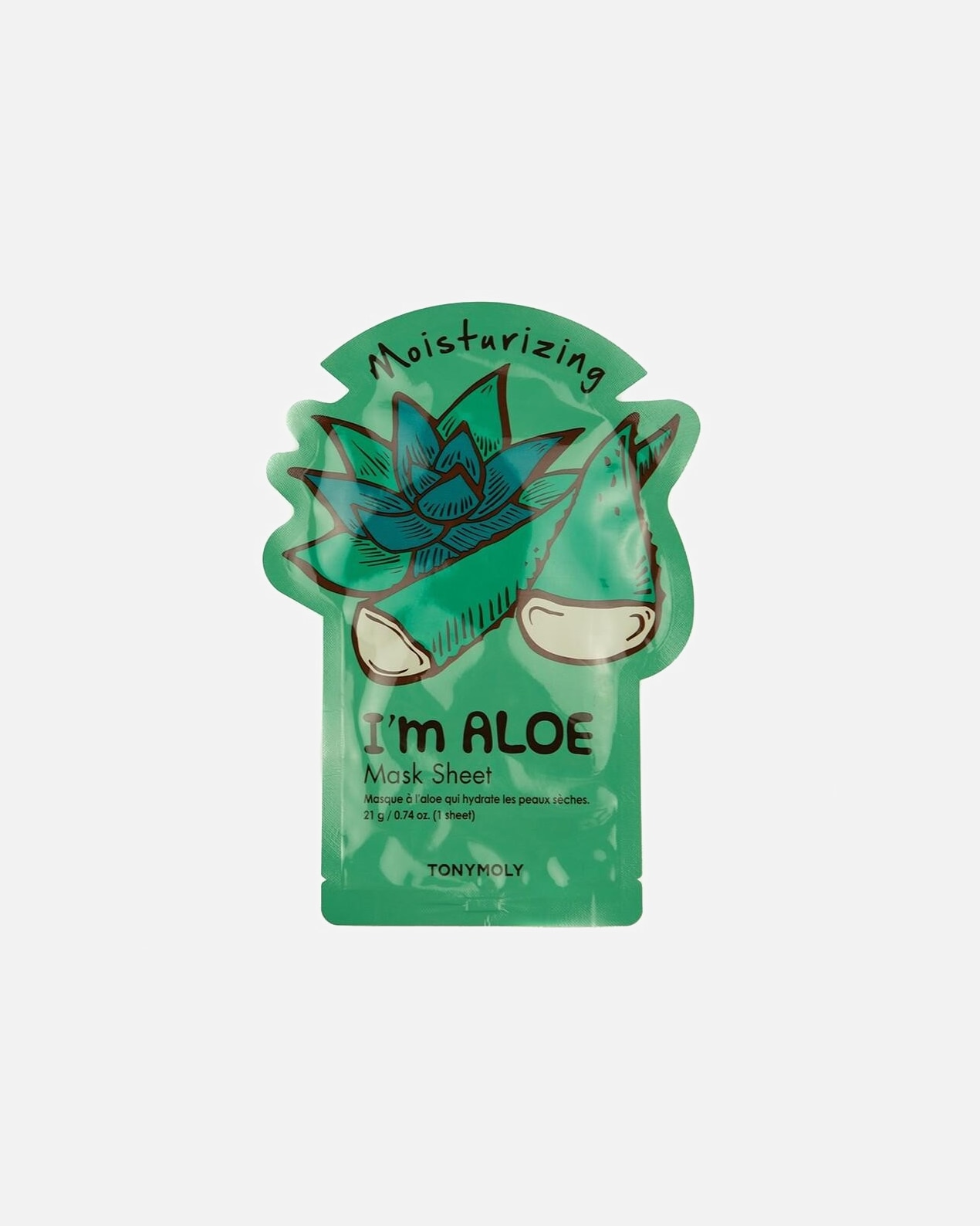 Maschera in Tessuto di Unisex TonyMoly I'm Aloe Mask Sheet 1 pz