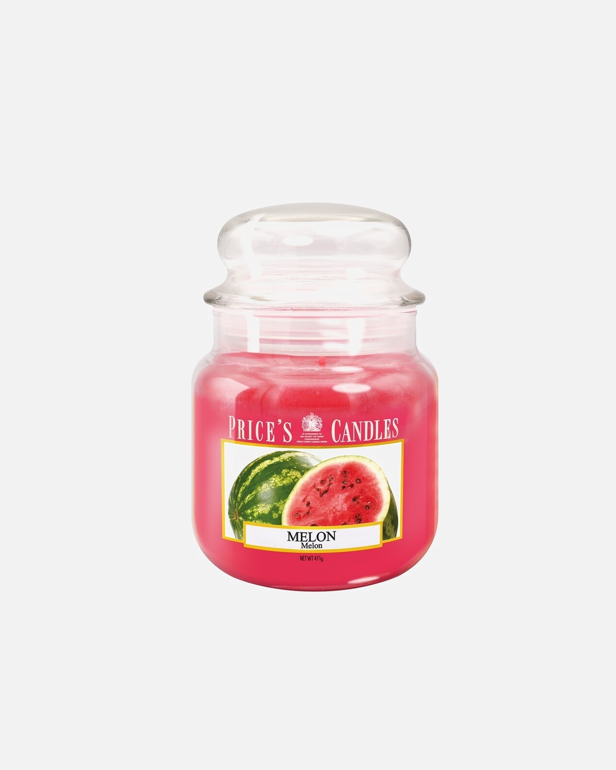 Candela di Unisex PRICE'S CANDLES Melon scented candle in medium jar 1 pz