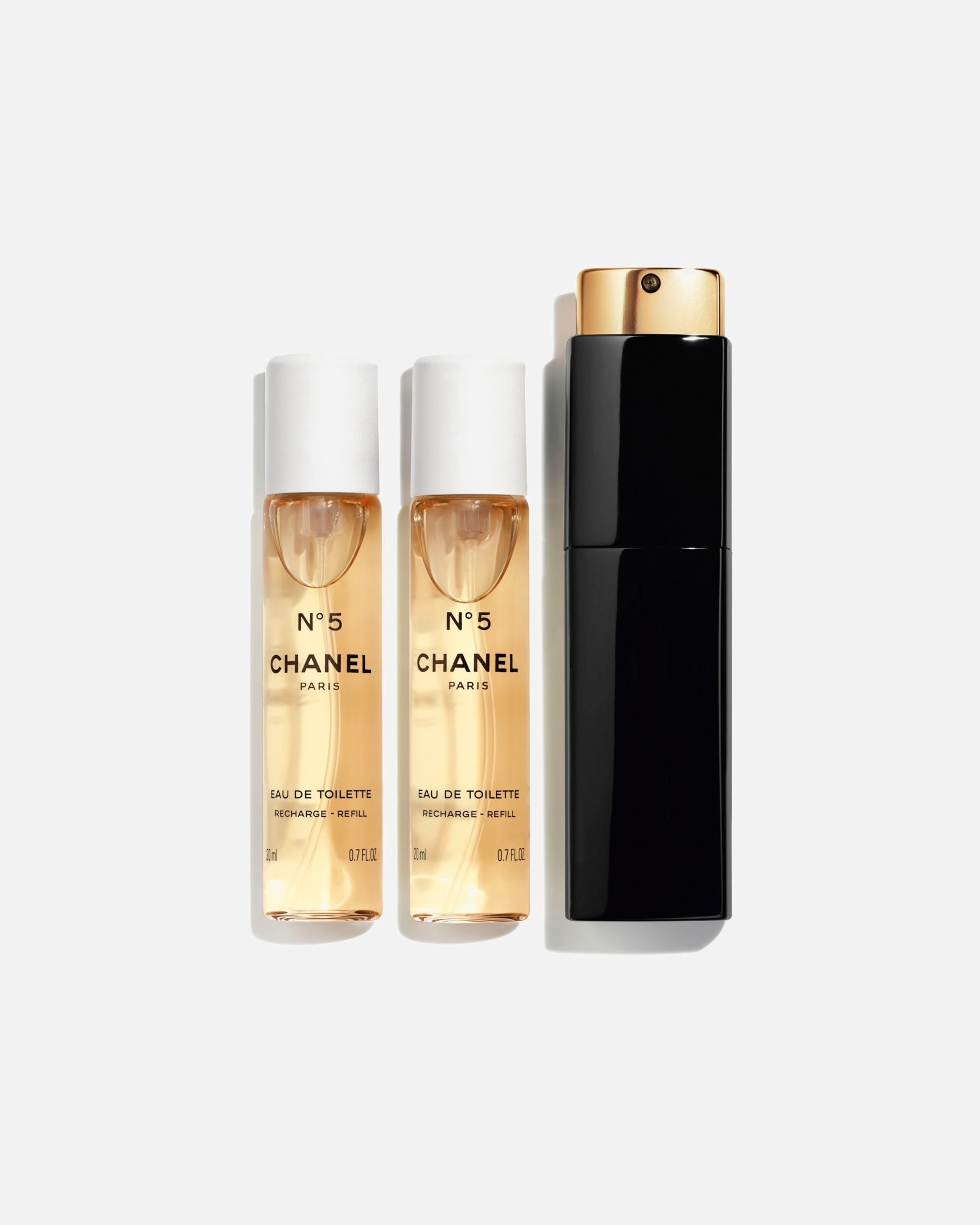 Eau de toilette di Femmina CHANEL N°5 EAU DE TOILETTE TWIST AND SPRAY 3X20ML REFILL 60 ml