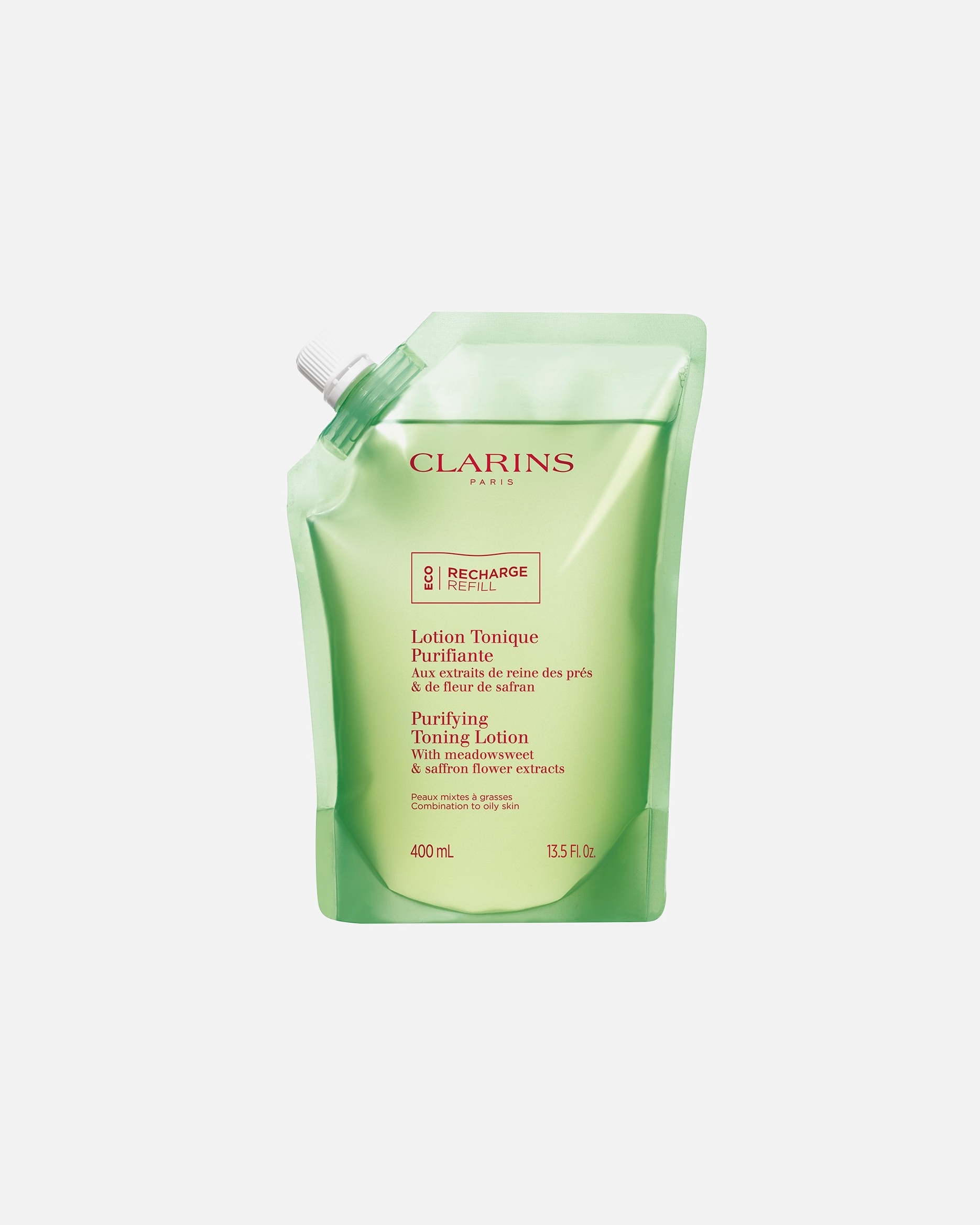 Tonico Viso di Unisex Clarins Tonico Purificante 400 ml - Ricarica