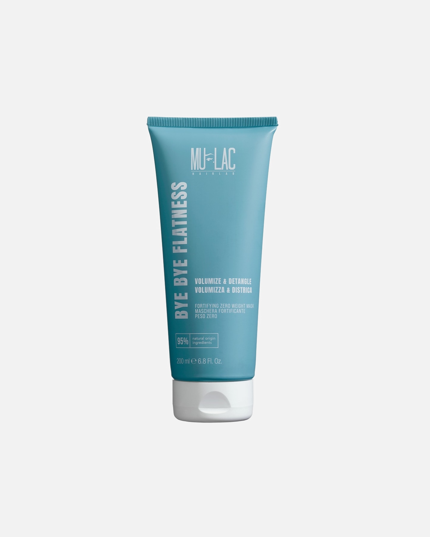 Maschera Capelli di Unisex MULAC BYE BYE FLATNESS Maschera Forticante peso Zero 200 ml