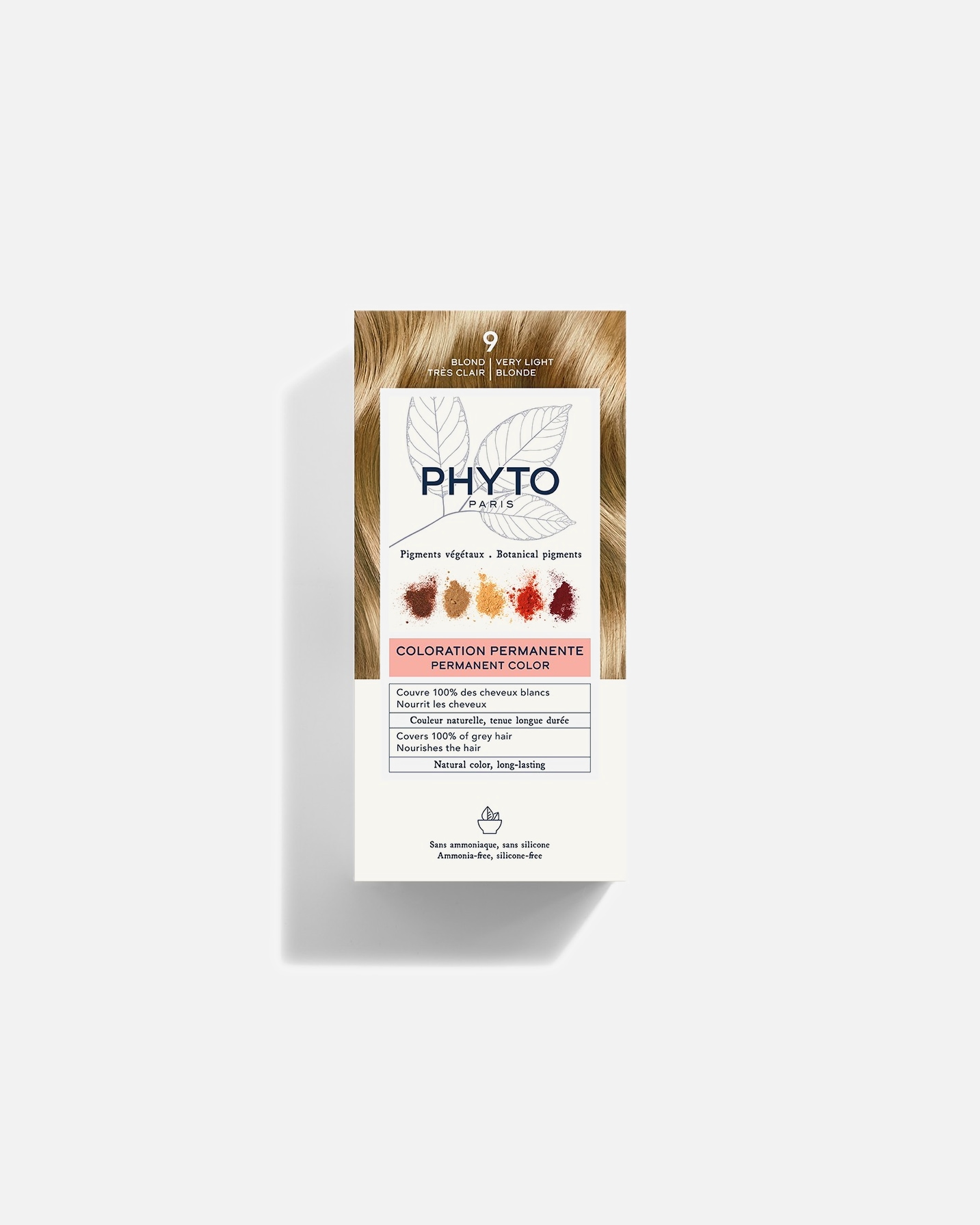 Colorazione capelli di Unisex Phyto Phytocolor 9 Biondo Molto Chiaro