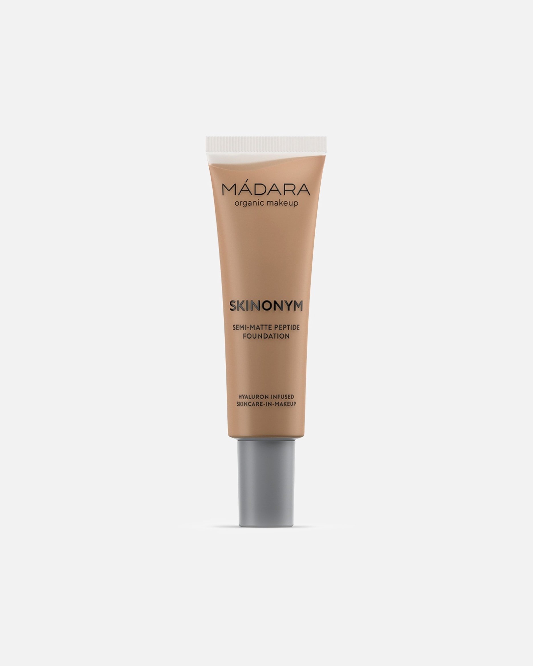 Fondotinta di Unisex MÁDARA SKINONYM Semi-Matte Peptid 65 - WARM TAN