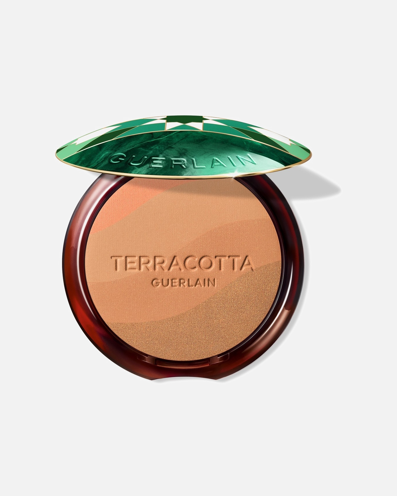 Terra di Unisex Guerlain Terracotta Golden Dunes La Poudre Éclat Bonne Mine Naturelle Edizione limitata Green Agafay