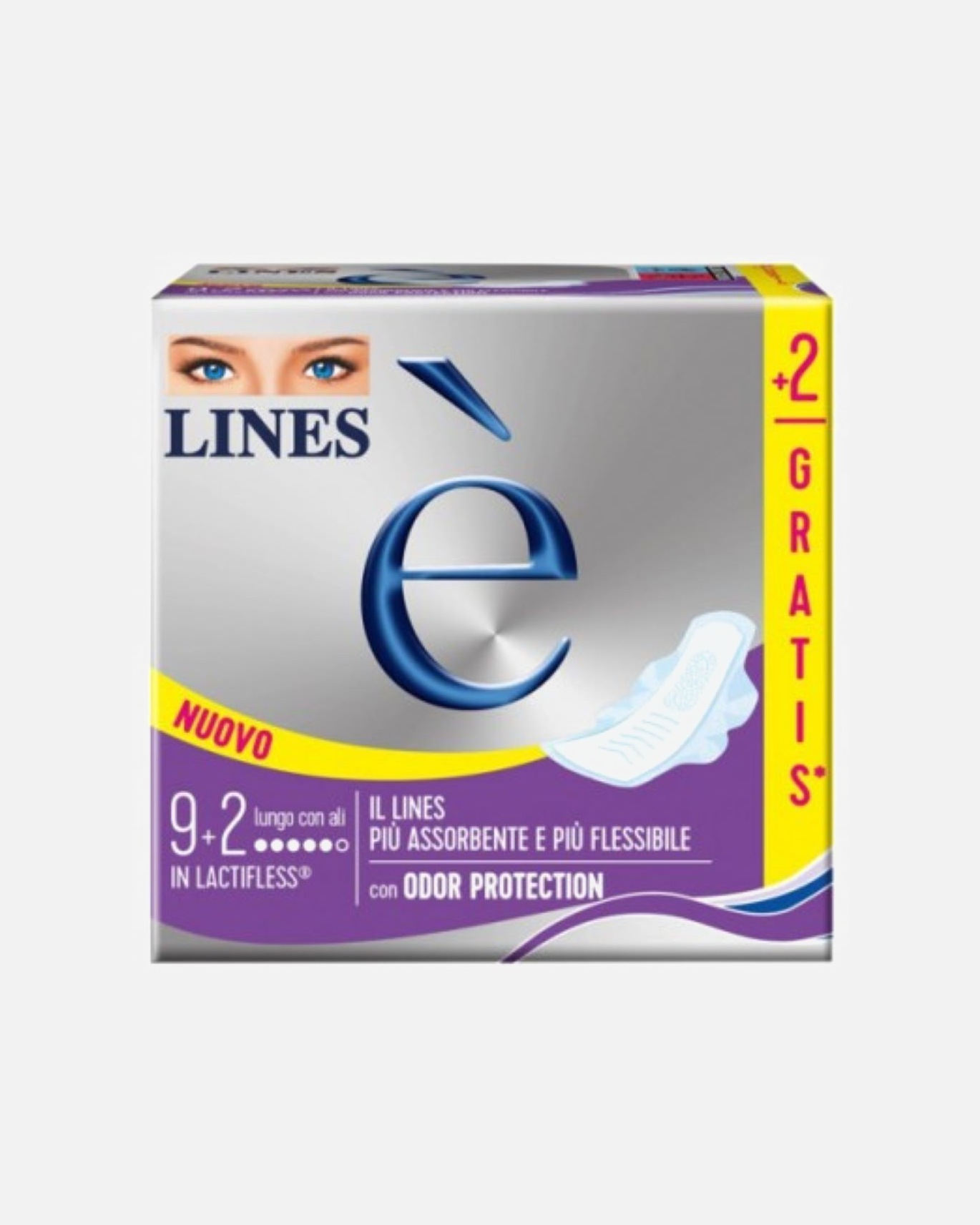Assorbenti di Unisex Lines Default Brand Line E' CON ALI LUNGO 1 pezzo