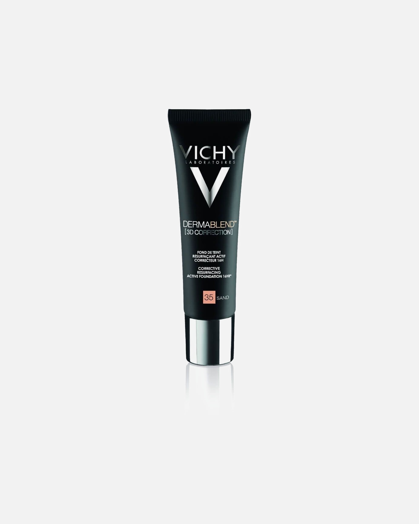 Fondotinta di Unisex VICHY Dermablend 3D Fondotinta Coprente per Pelle Grassa con Imperfezioni SAND 35