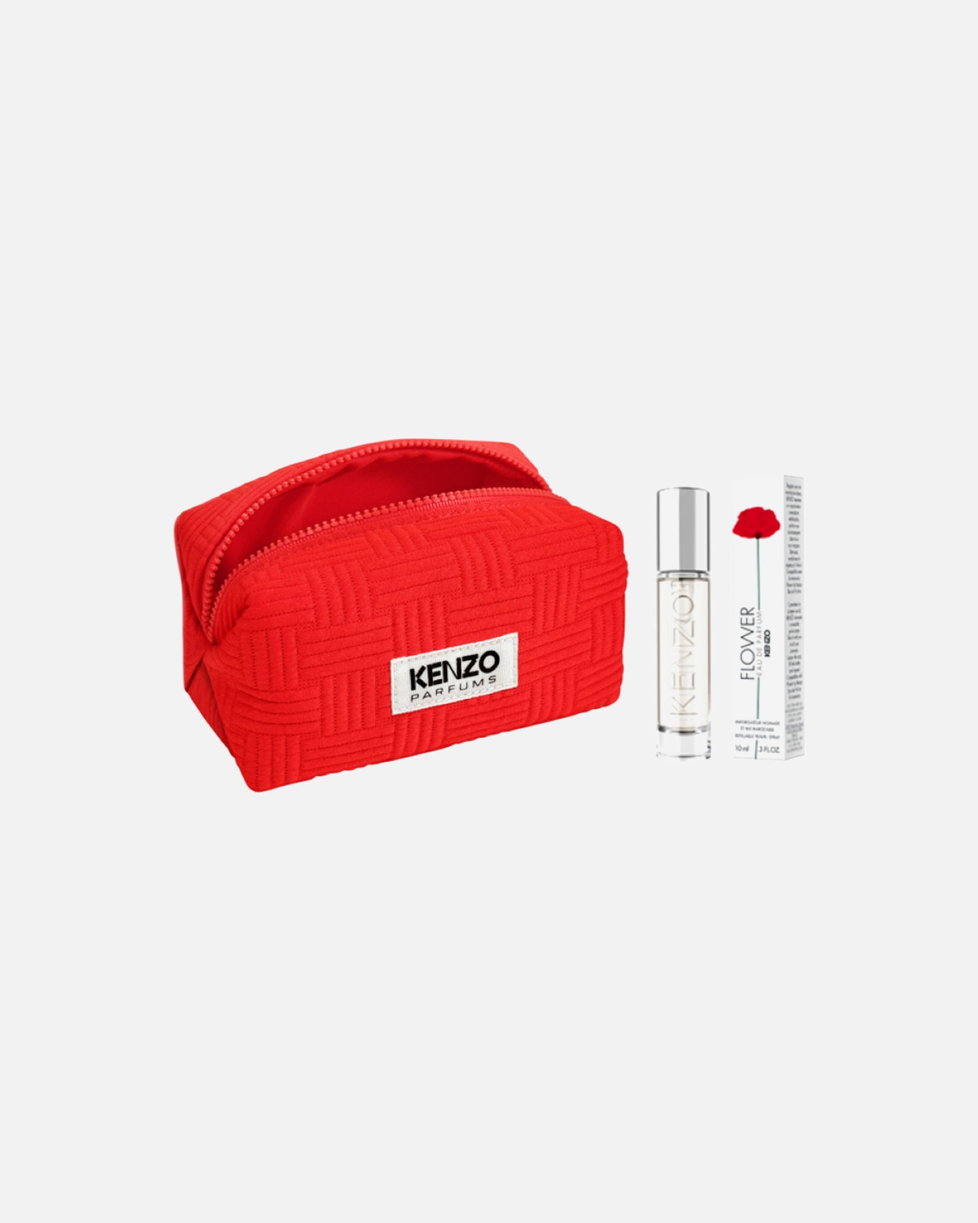 ESCLUSIVA ON-LINE DOUGLAS Pouch e Travel size Flower by Kenzo EDP 10ml in omaggio all'acquisto di una fragranza Kenzo da almeno 50ml. Esclusi i prodotti Douglas Partner.