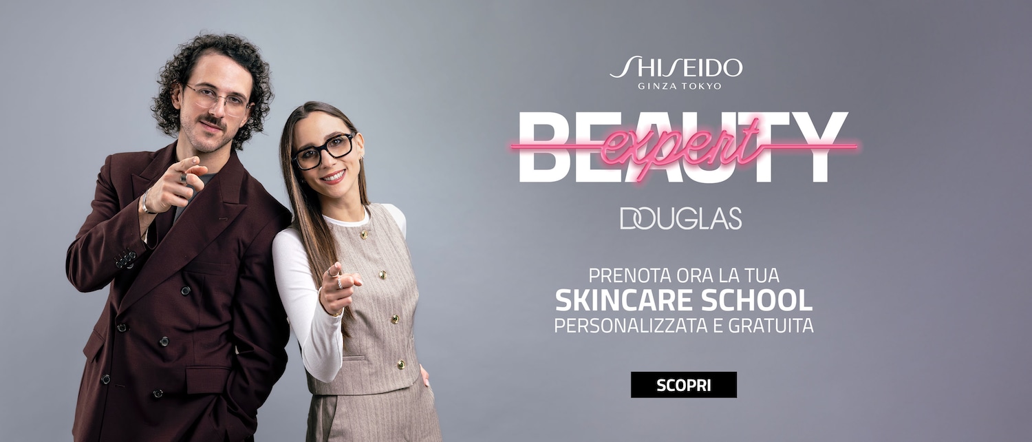 Scopri i Beauty Expert di Shiseido Ginza Tokyo da Douglas e prenota la tua Skincare School personalizzata e gratuita!