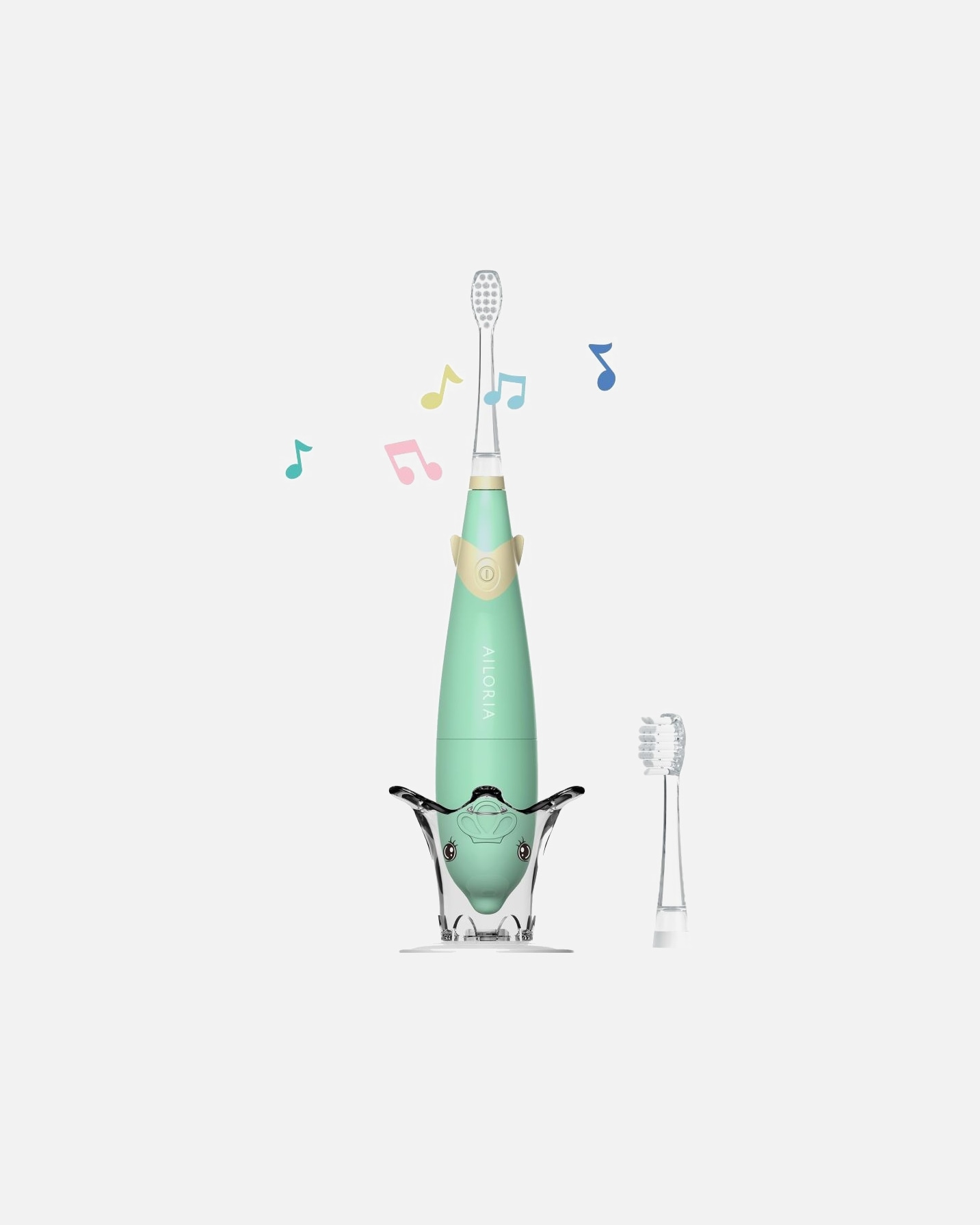 Spazzolino di Unisex Ailoria Bubble Brush BUBBLE BRUSH Spazzolino da denti sonico per bambini Mint
