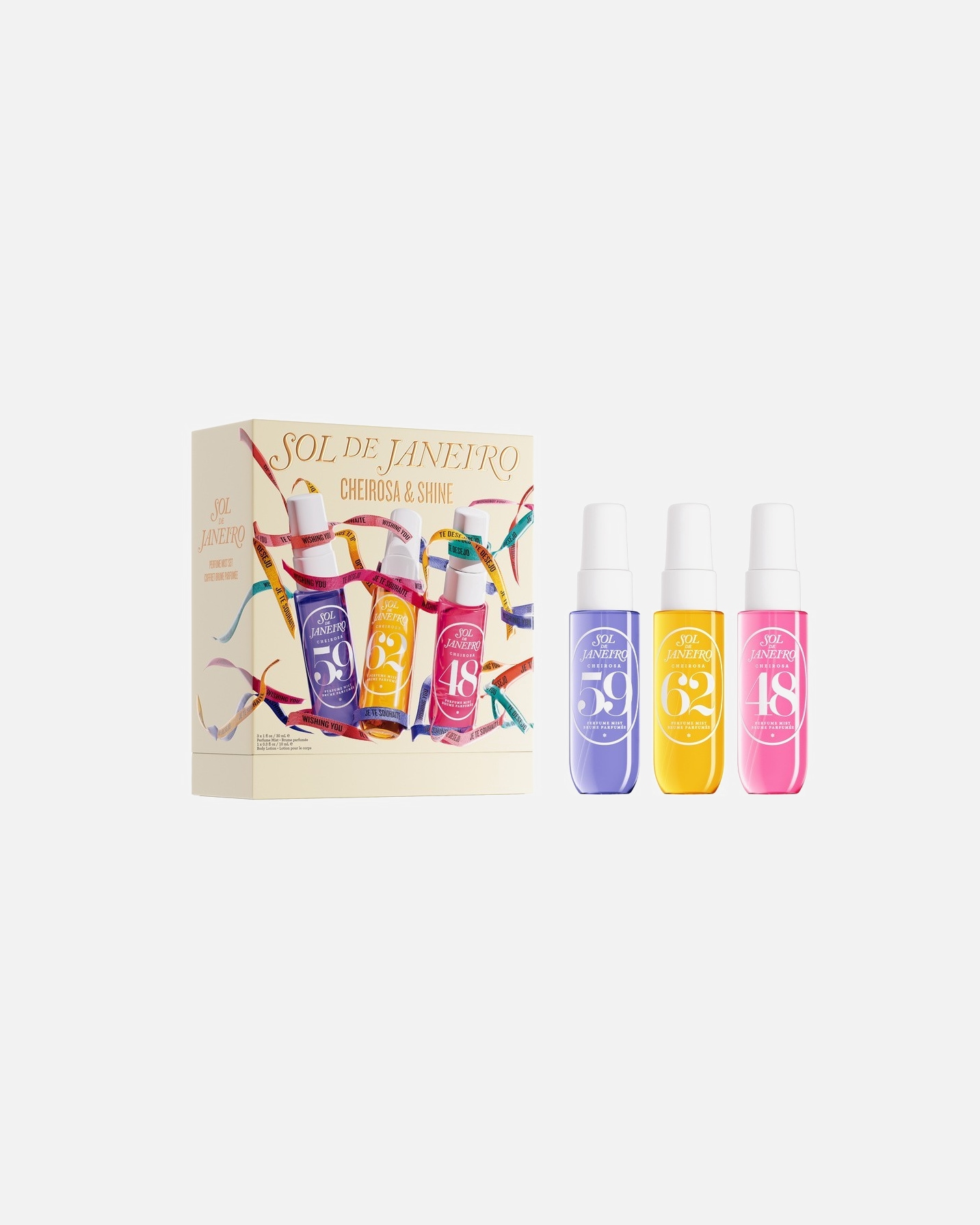 Set di fragranze di Unisex SOL DE JANEIRO Brazilian Crush Cheirosa & Shine 1 pezzo
