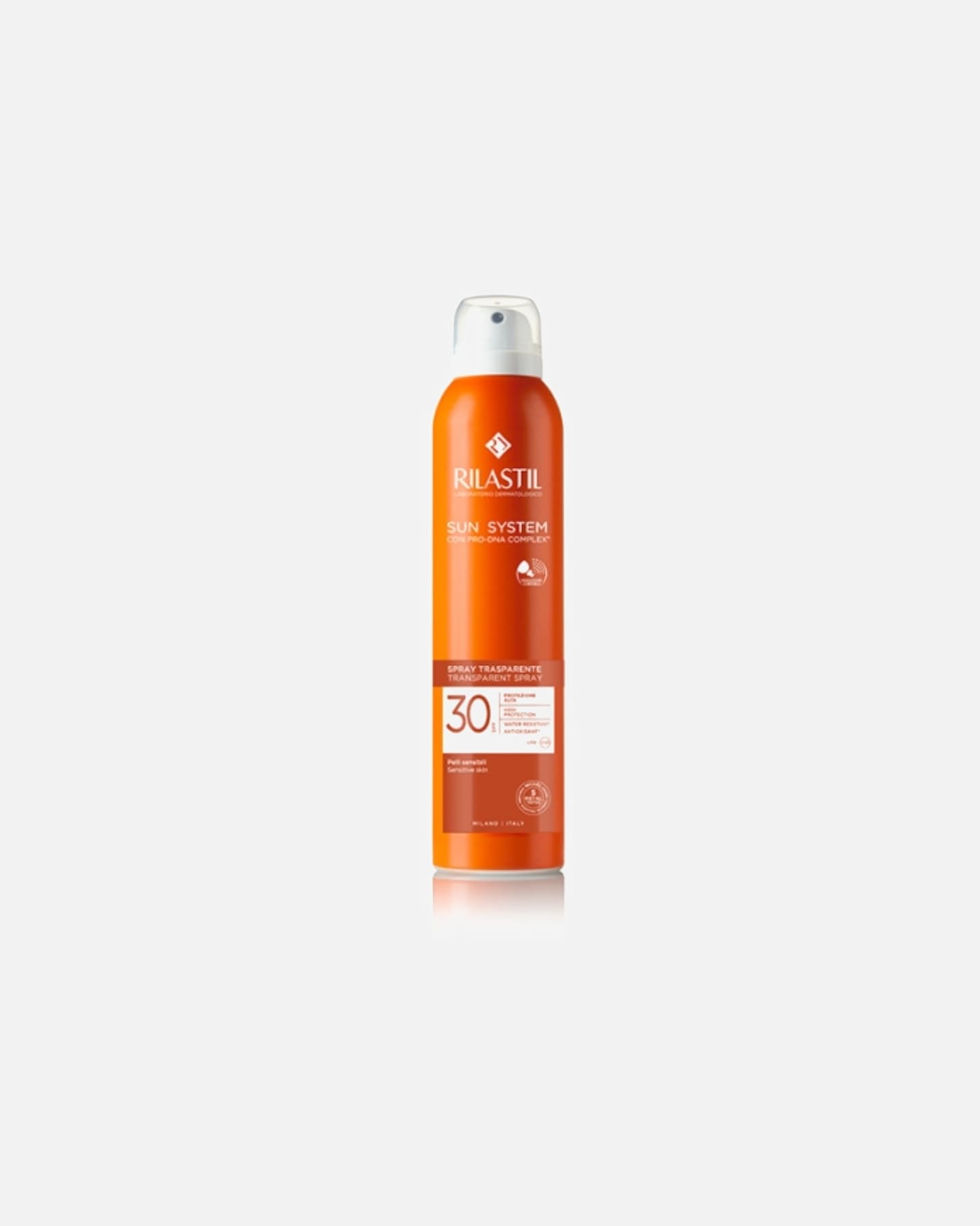 Spray Solare di Unisex RILASTIL Sun System Trasparente spf 30 200 ml