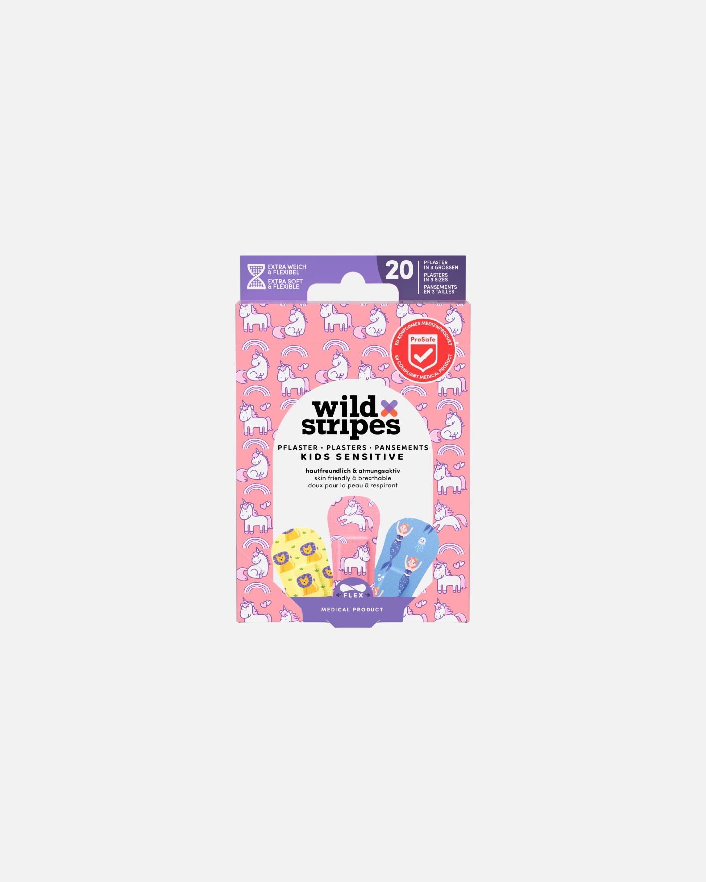 Patch di Unisex Wild Stripes Default Brand Line Kids Fantasy Plasters 1 pezzo