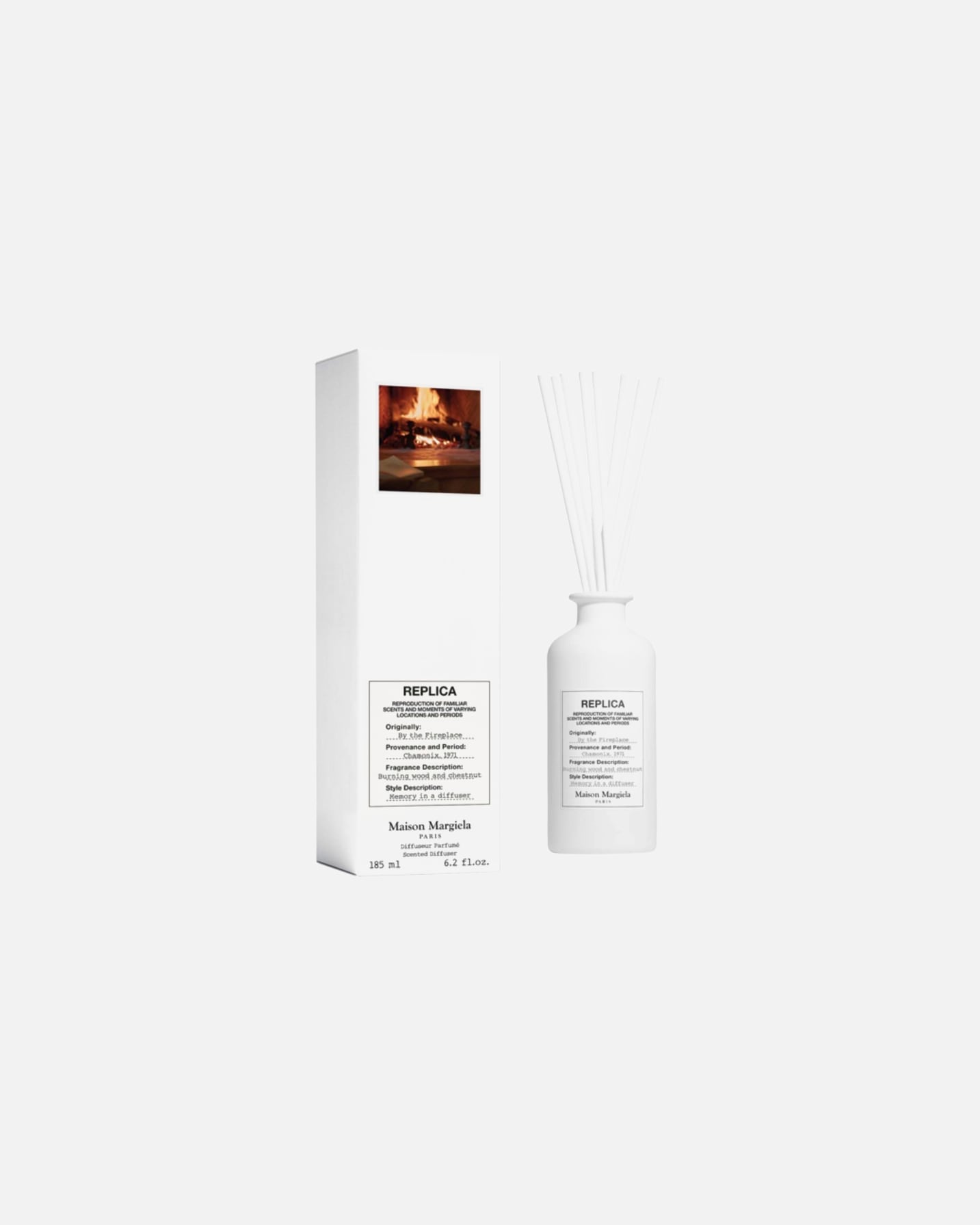 Profumo ambiente di Femmina Maison Margiela Replica Home Scenting Collection By the Fireplace Diffuser 185 ml