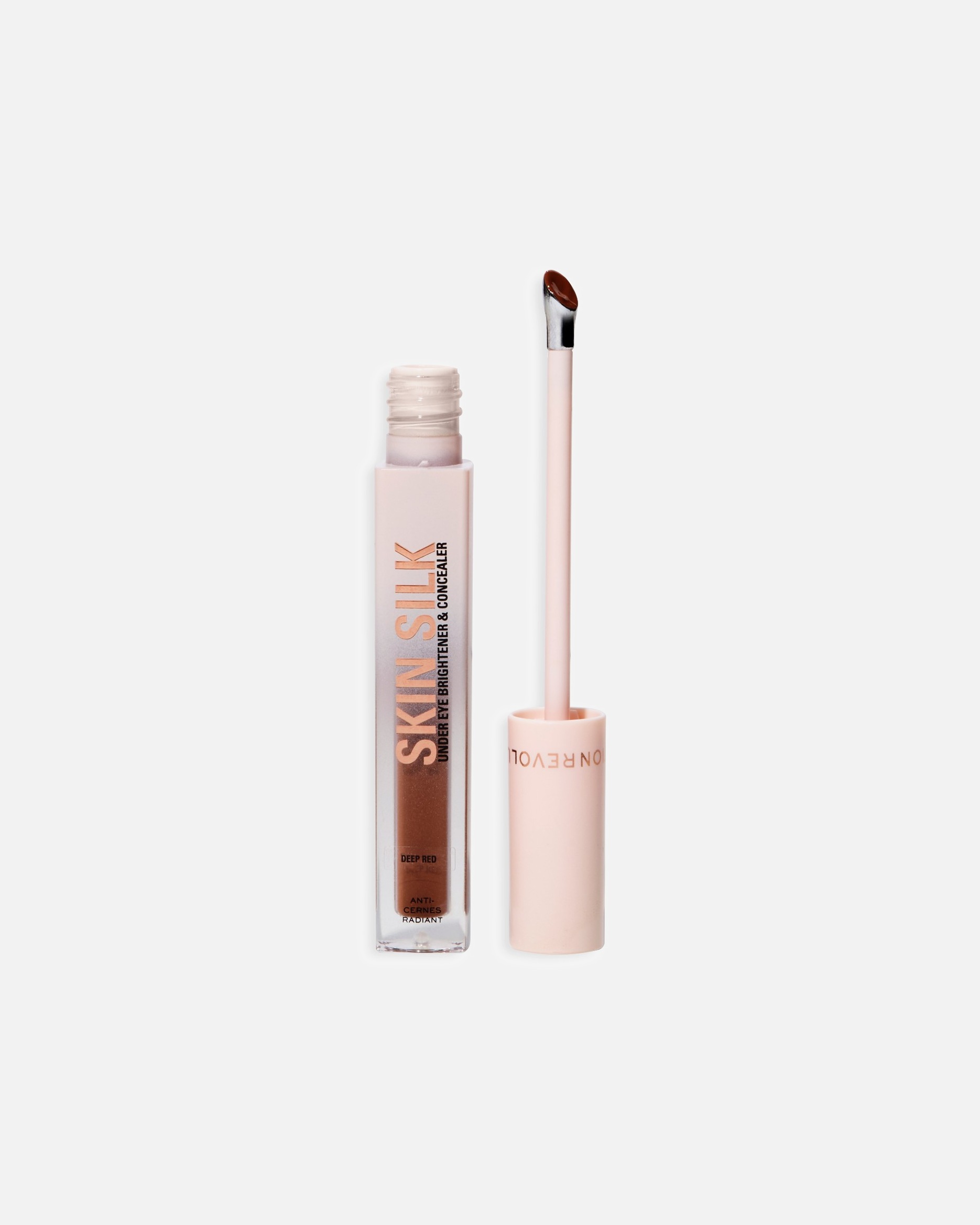 Correttore di Unisex Revolution Skin Silk Radiant Serum Under Eye Brightener Fair Cool DEEP RED