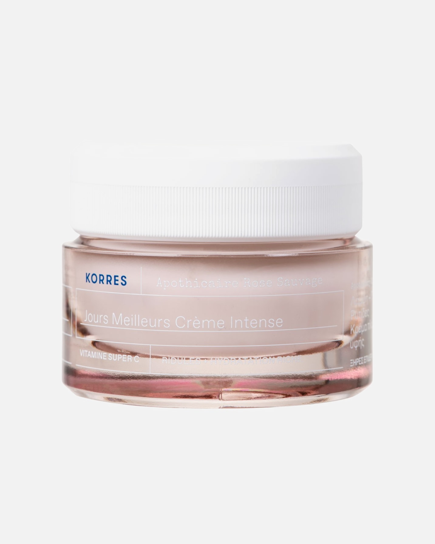 Cura anti-age di Unisex KORRES Apothecary Wild Rose Brighter Days Intense-Cream 40 ml