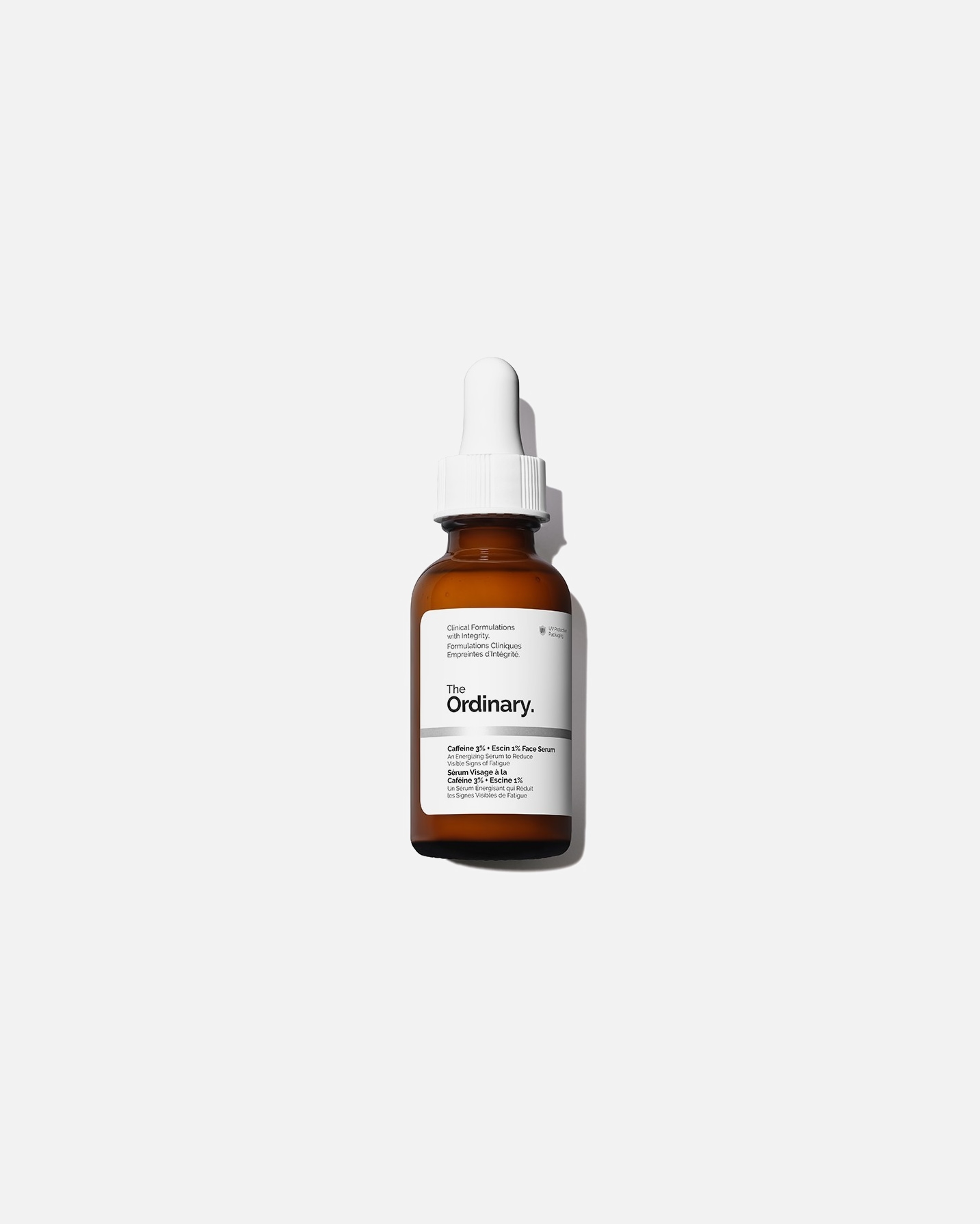 Siero luminoso di Unisex The Ordinary. Caffeine 3% + Escin 1% Face Serum 30 ml