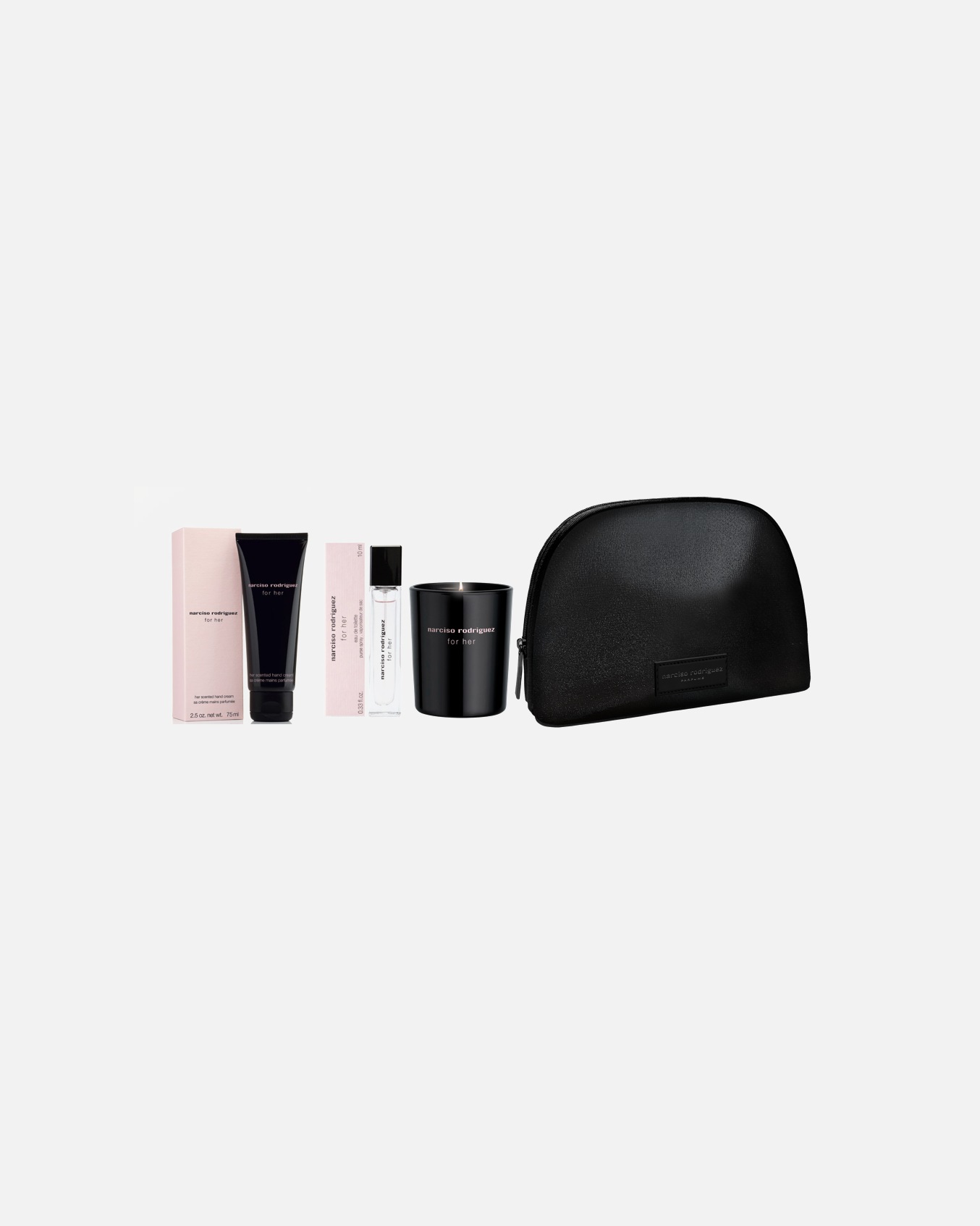 di Unisex Omaggio : Crema mani 75 ml - Narciso Rodriguez ESCLUSIVA ON-LINE DOUGLAS Pouch, candela, mini EDP e crema mani in omaggio all'acquisto di 99€ in prodotti Narciso Rodriguez. Esclusi i prodotti Douglas Partner.