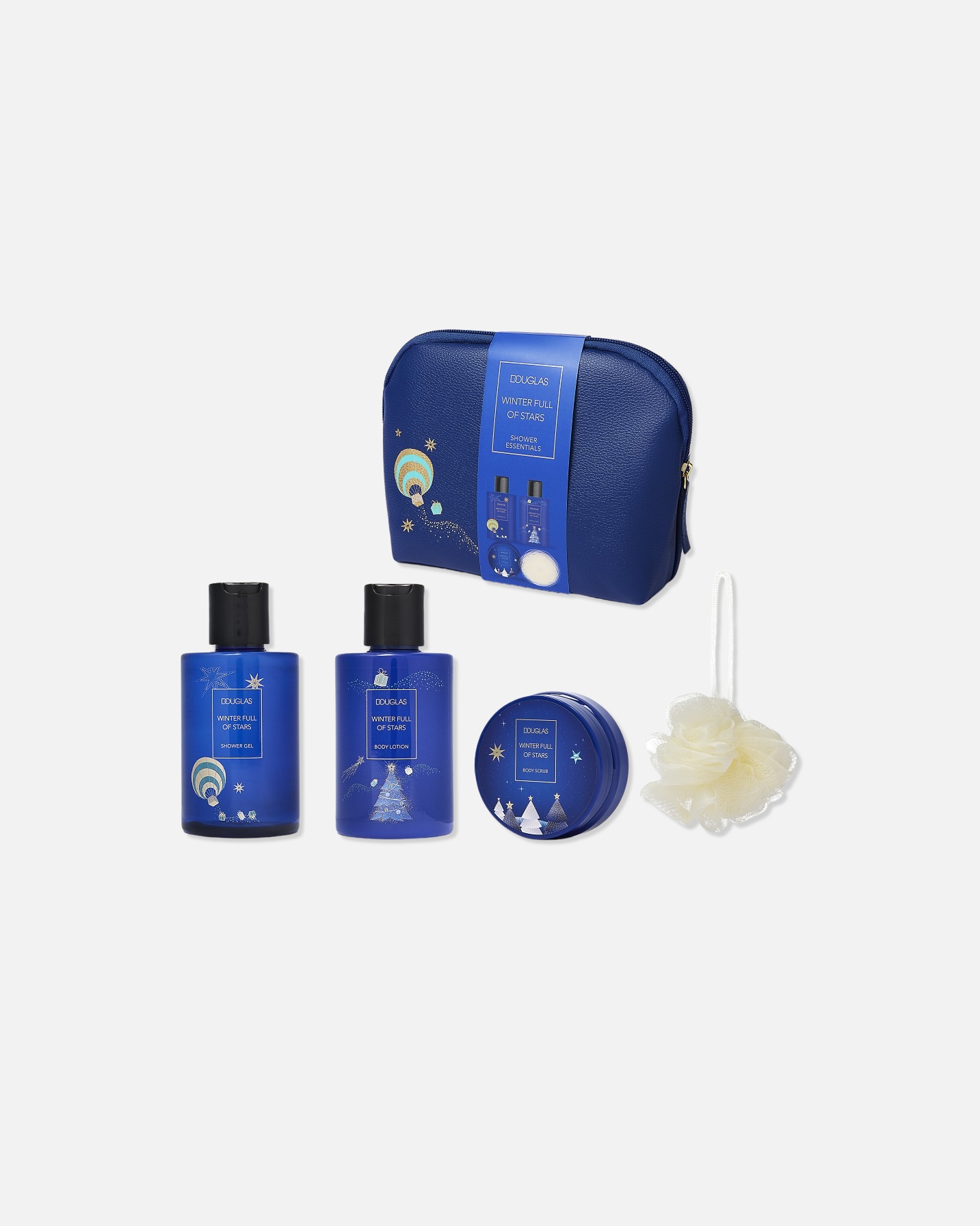 Cofanetto cura del corpo di Unisex DOUGLAS COLLECTION Seasonal Set per la cura del corpo con pochette 1 pezzo