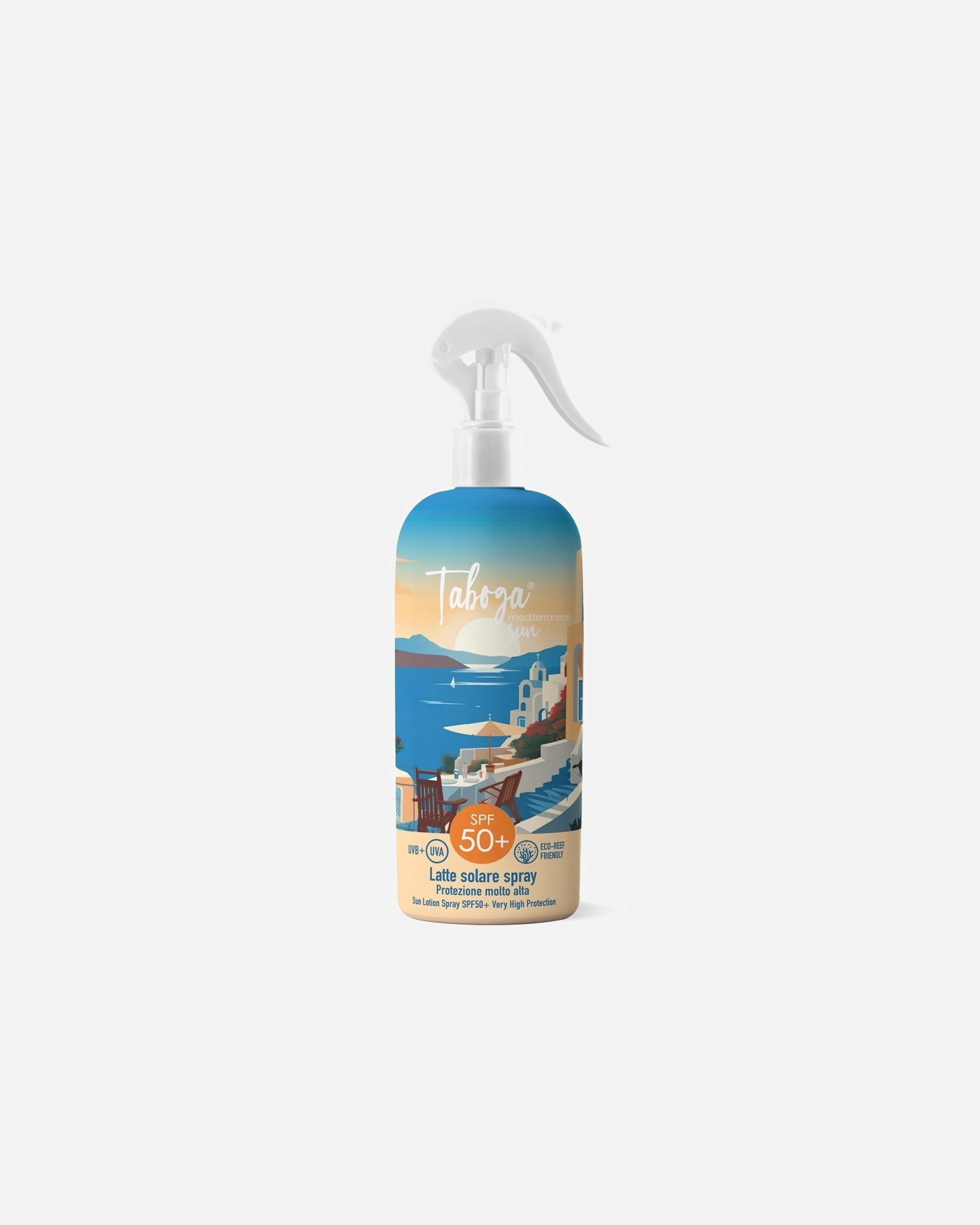 Crema solare di Unisex Taboga Default Brand Line Latte solare spray SPF50+ protezione molto alta 250 ml