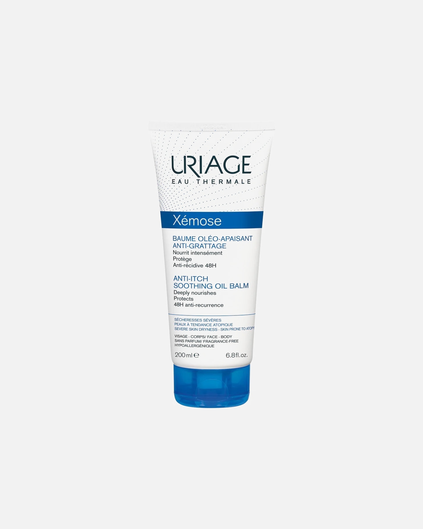 Liquido corporeo di Unisex URIAGE EAU THERMALE Xémose Balsamo Olio Lenitivo 200 ml