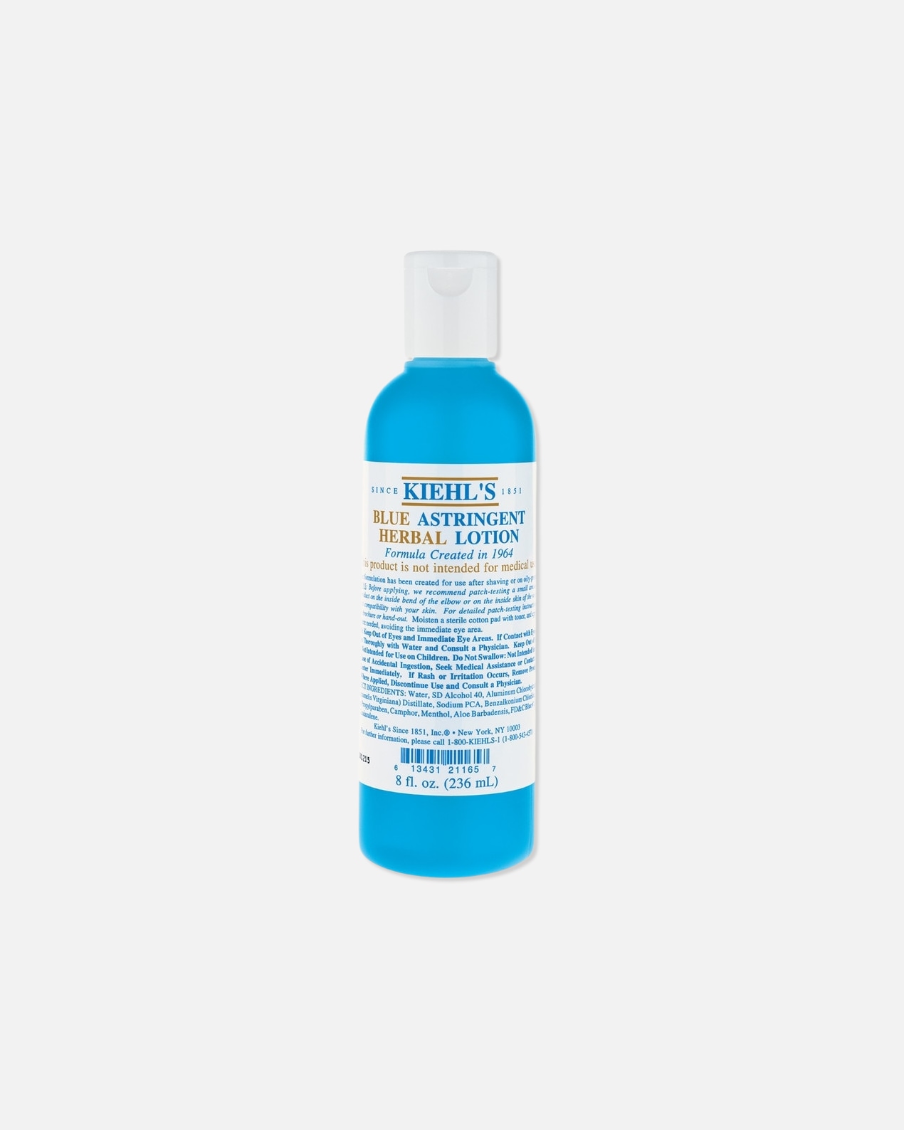 Tonico viso di Unisex Kiehl's Blue Astringent Herbal Lotion 250 ml