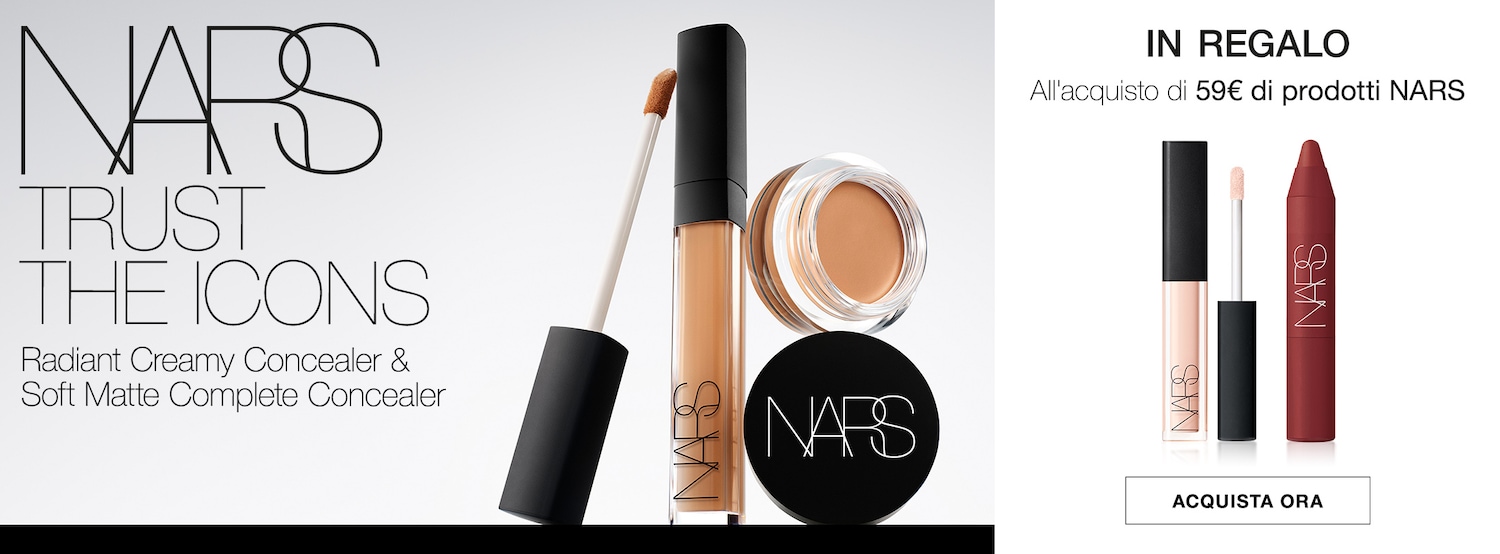 NARS presenta i suoi iconici correttori Radiant Creamy e Soft Matte Complete, perfetti per una pelle impeccabile.