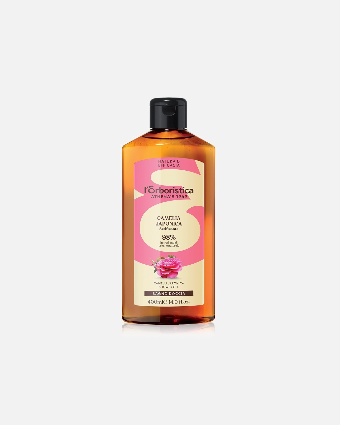 Additivo bagno di Unisex Athena's L' Erboristica Bagno Doccia Camelia Japonica 400 ml