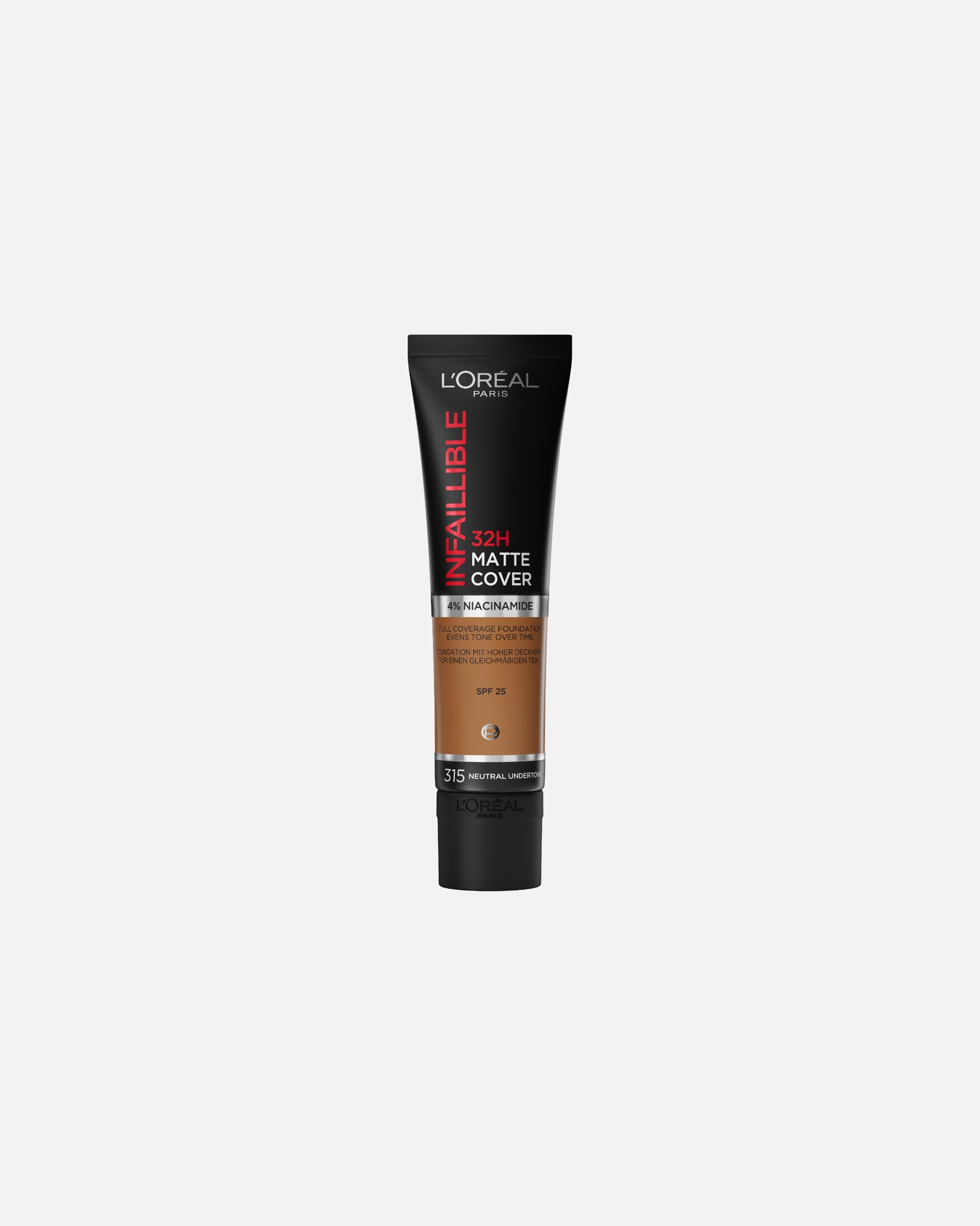 Fondotinta di Unisex L'Oréal Paris Infaillible 32H Matte Cover MARRON