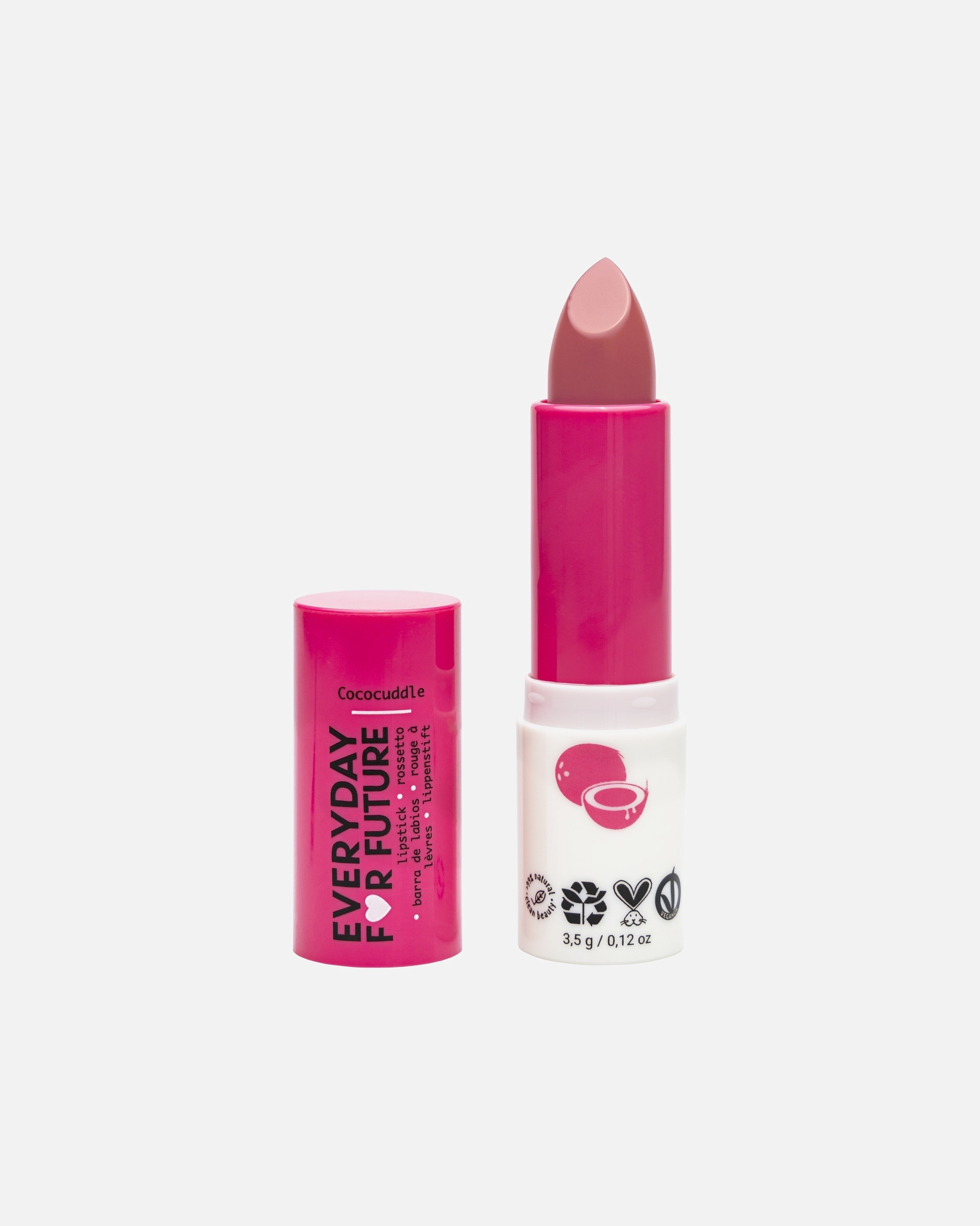 Rossetto di Unisex Everyday For Future Lipstick con Olio di Cocco 03 Amaretto