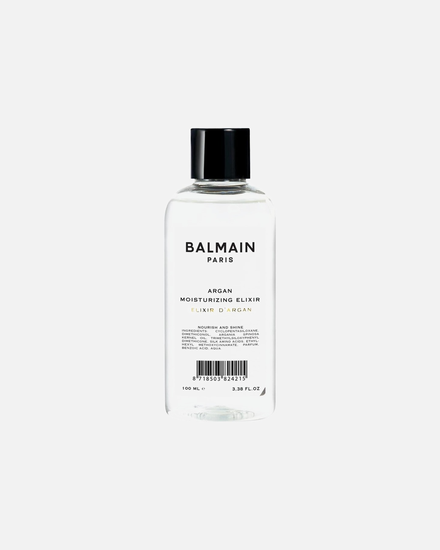 Olio capelli di Unisex BALMAIN HAIR Travel Argan Moisturizing Elixir 20ml 100 ml