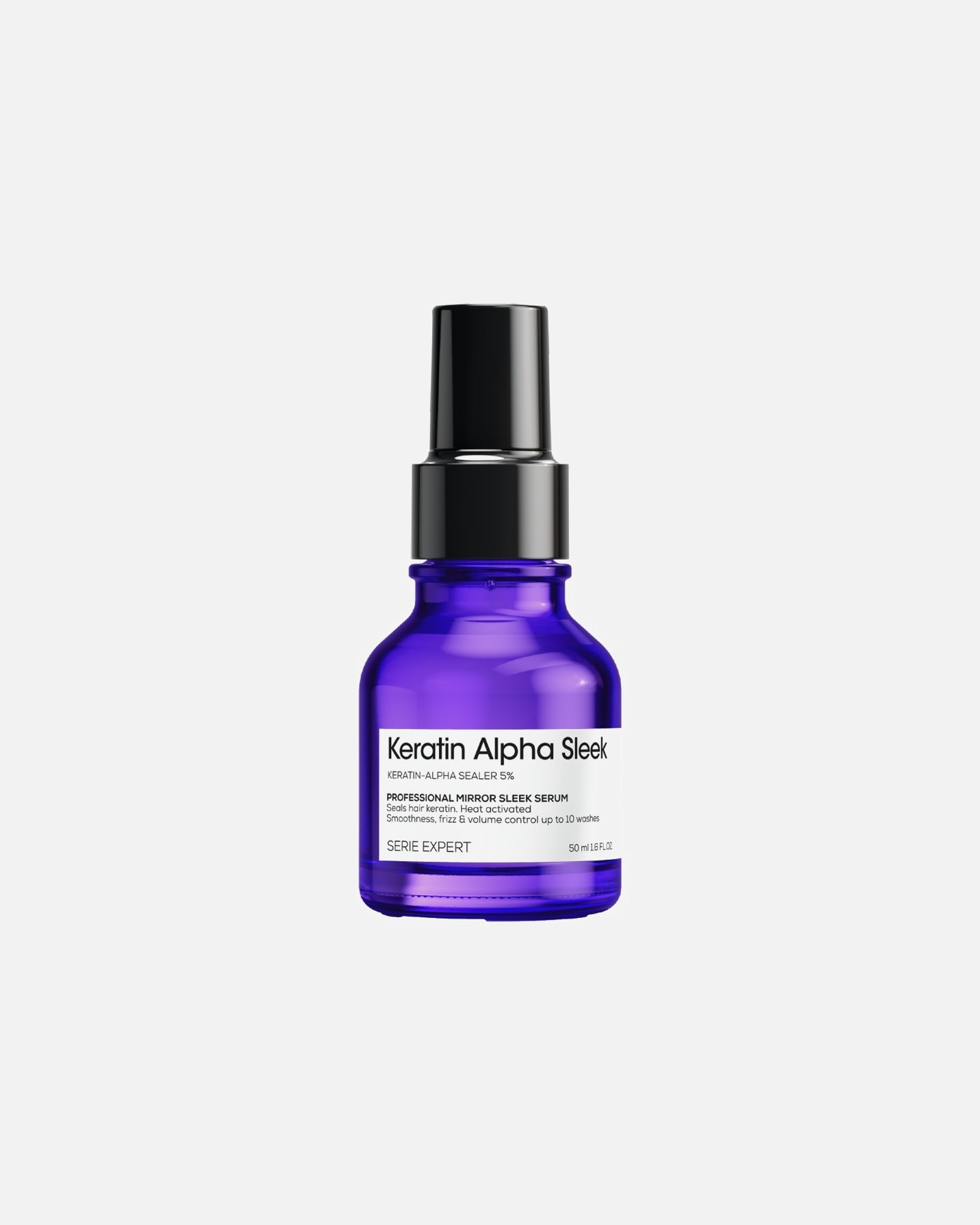 Siero capelli di Unisex L’Oréal Professionnel Mirror Sleek Serum, siero professionale, protezione dall'umidità e dal calore, controllo del crespo e del volume a lunga durata 50 ml