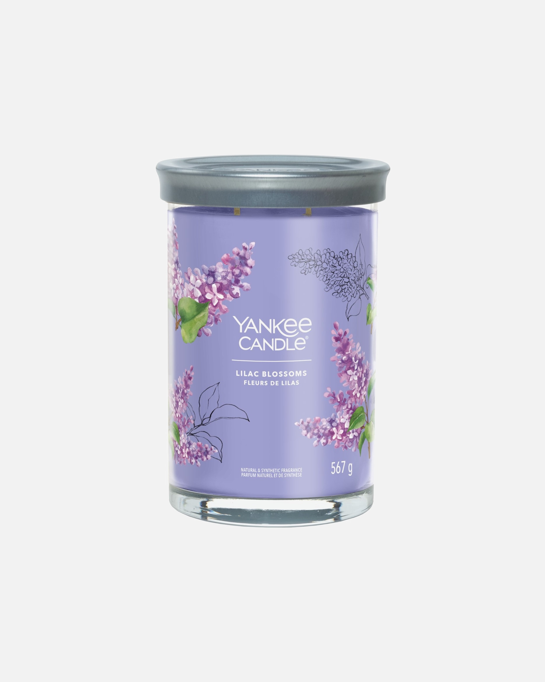 Candela di Unisex Yankee Candle Candela Media Signature Lilac Blossoms 567 g - Signature Tumbler
