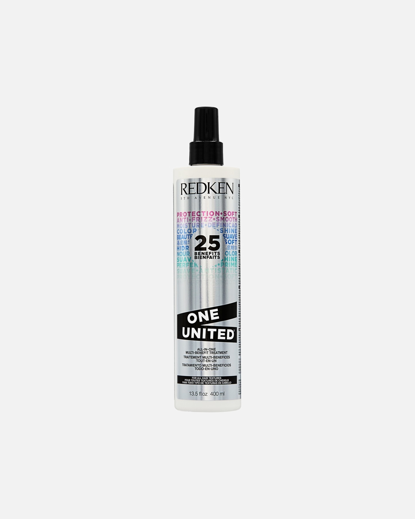 Balsamo senza risciacquo di Unisex Redken One United Leave-In per tutti i tipi di capelli 400 ml