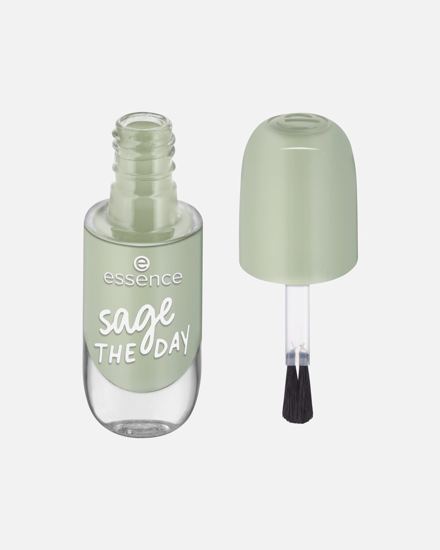 Smalto per unghie di Femmina essence GEL NAIL smalto unghie effetto gel 85 - SAGE THE DAY