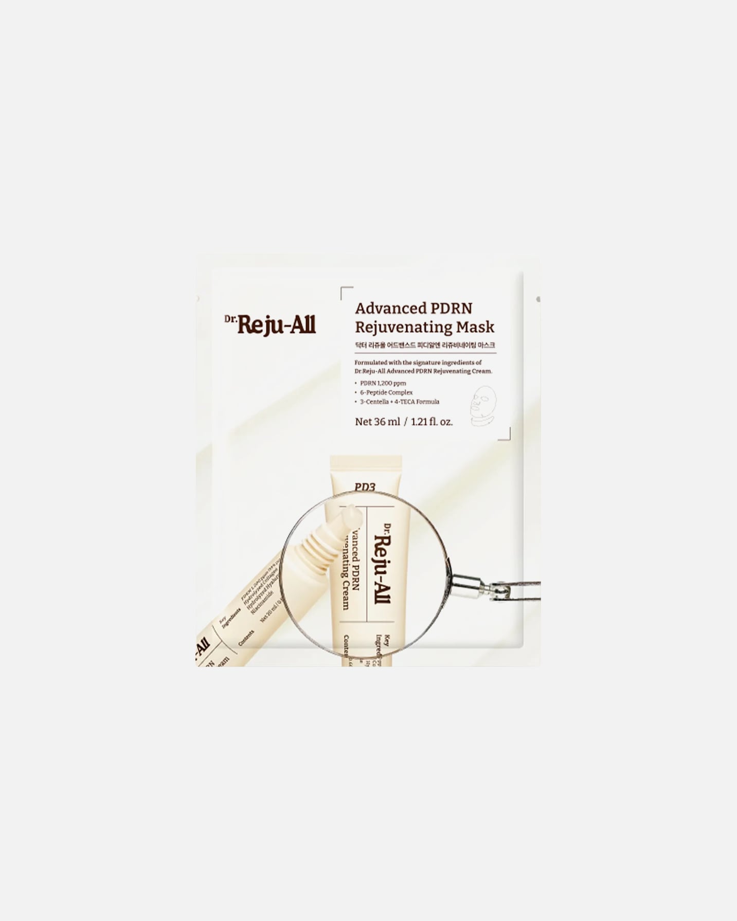 Maschera in Tessuto di Unisex Dr. Reju-All Advanced PDRN Rejuvenating Mask box 1 pezzo