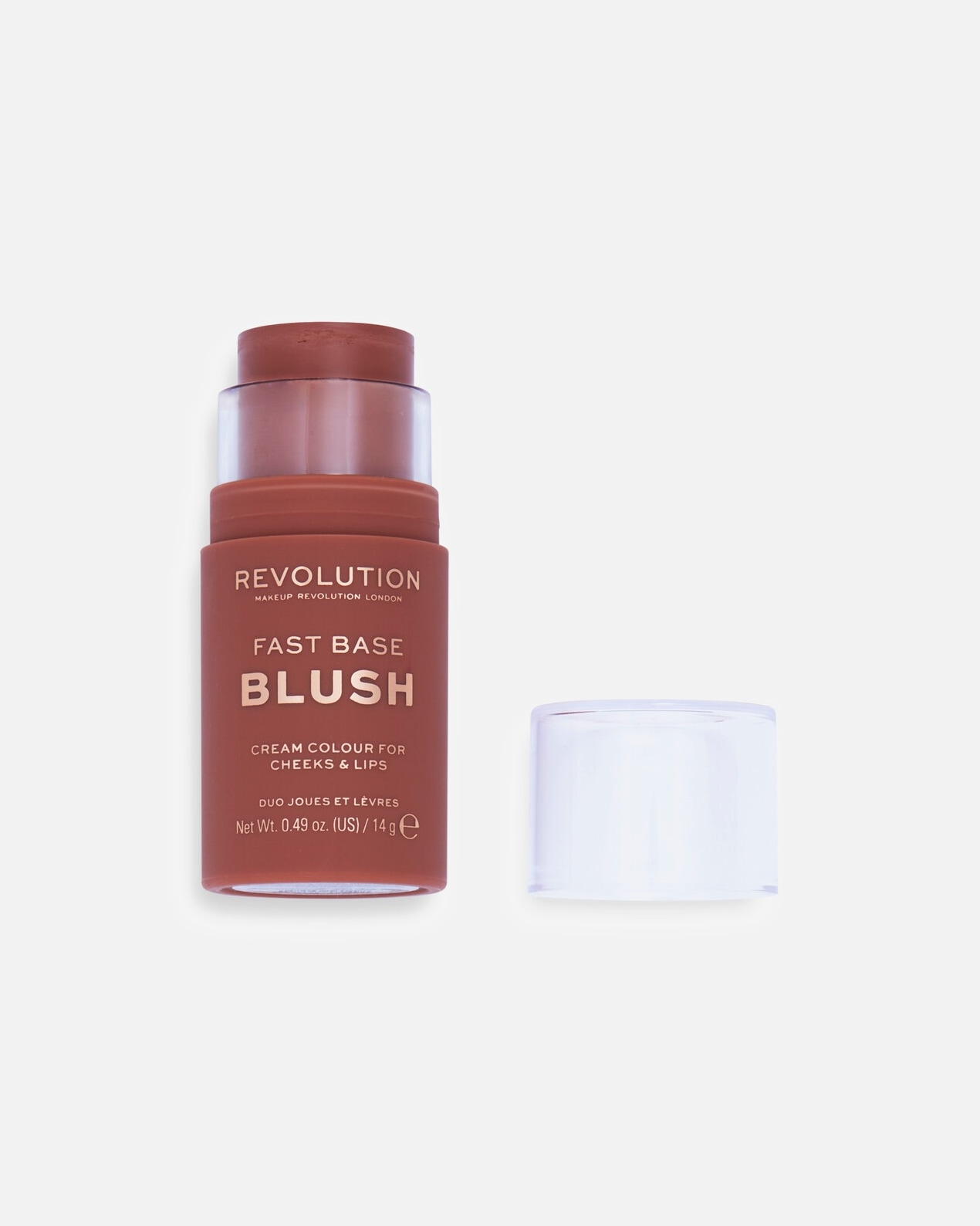 Blush di Unisex Revolution Fard Base Veloce in stick Mauve