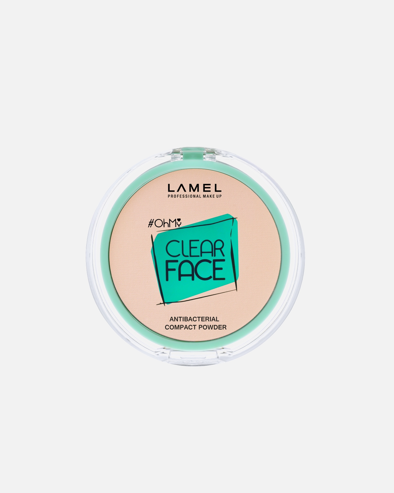 Cipria di Unisex Lamel Oh My Clear Face Antibacterial ROSY BEIGE