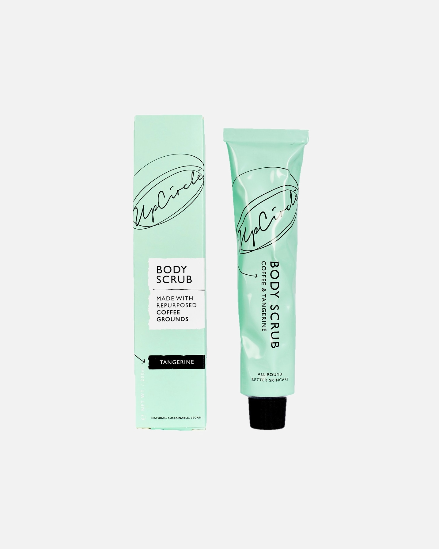 Peeling corpo di Femmina UpCircle Scrub corpo al caffè con mandarino 200 ml