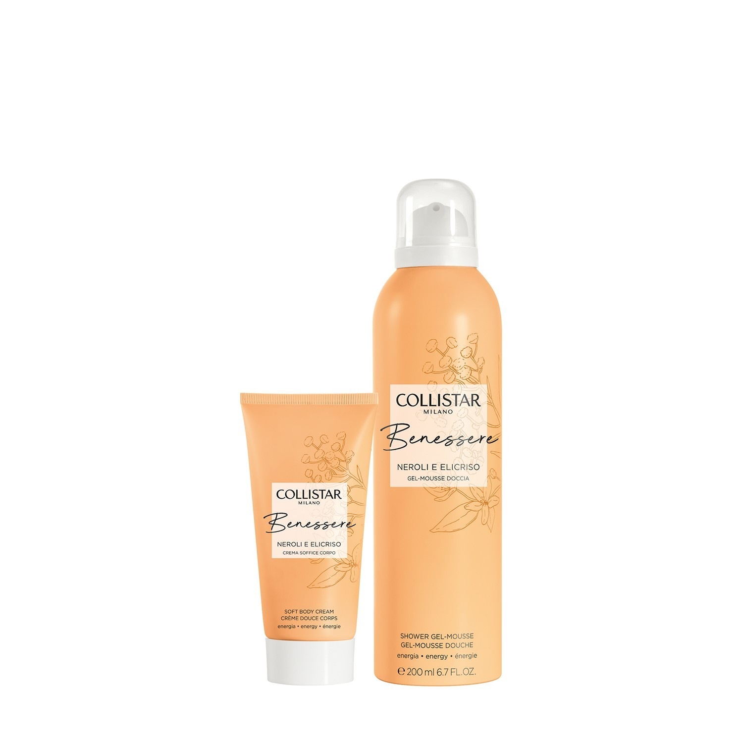 Collistar COFANETTO BENESSERE NEROLI E ELICRISO Cofanetto cura del ...