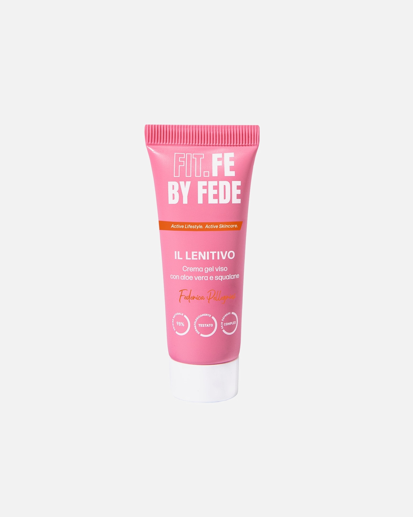 Gel viso di Unisex FIT.FE BY FEDE Il Lenitivo Crema Gel Viso con Aloe Vera e Squalane 15 ml