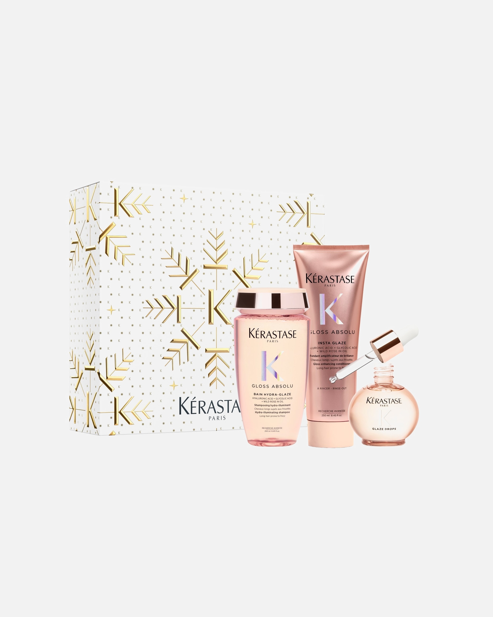 Set cura dei capelli di Unisex KÉRASTASE Gloss Absolu Holiday Set 1 pezzo