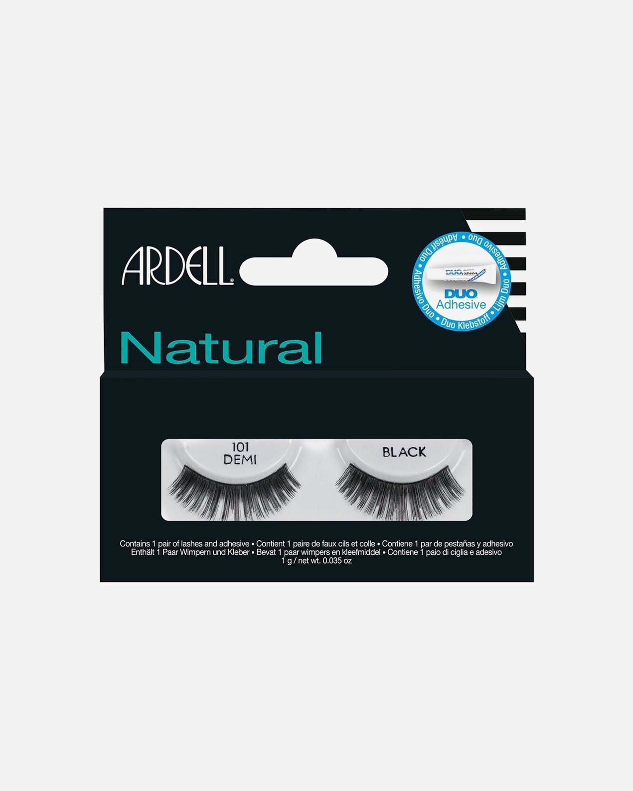 Ciglia finte di Unisex Ardell Fashion Lashes Natural Demi Black- 101 Natural Demi Black- 101 Natural