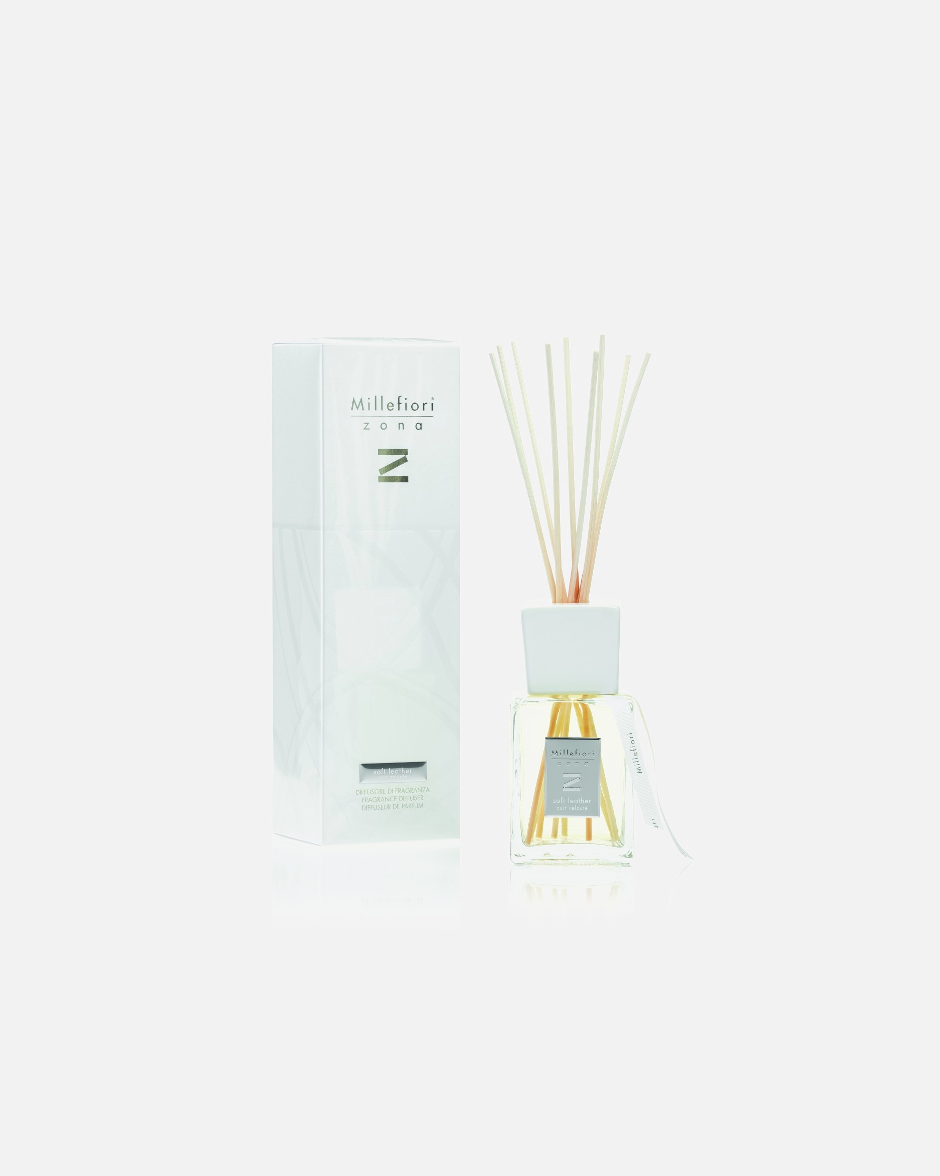 Profumo ambiente di Unisex Millefiori Milano ZONA Stick Diffuser Soft Leather 500 ml