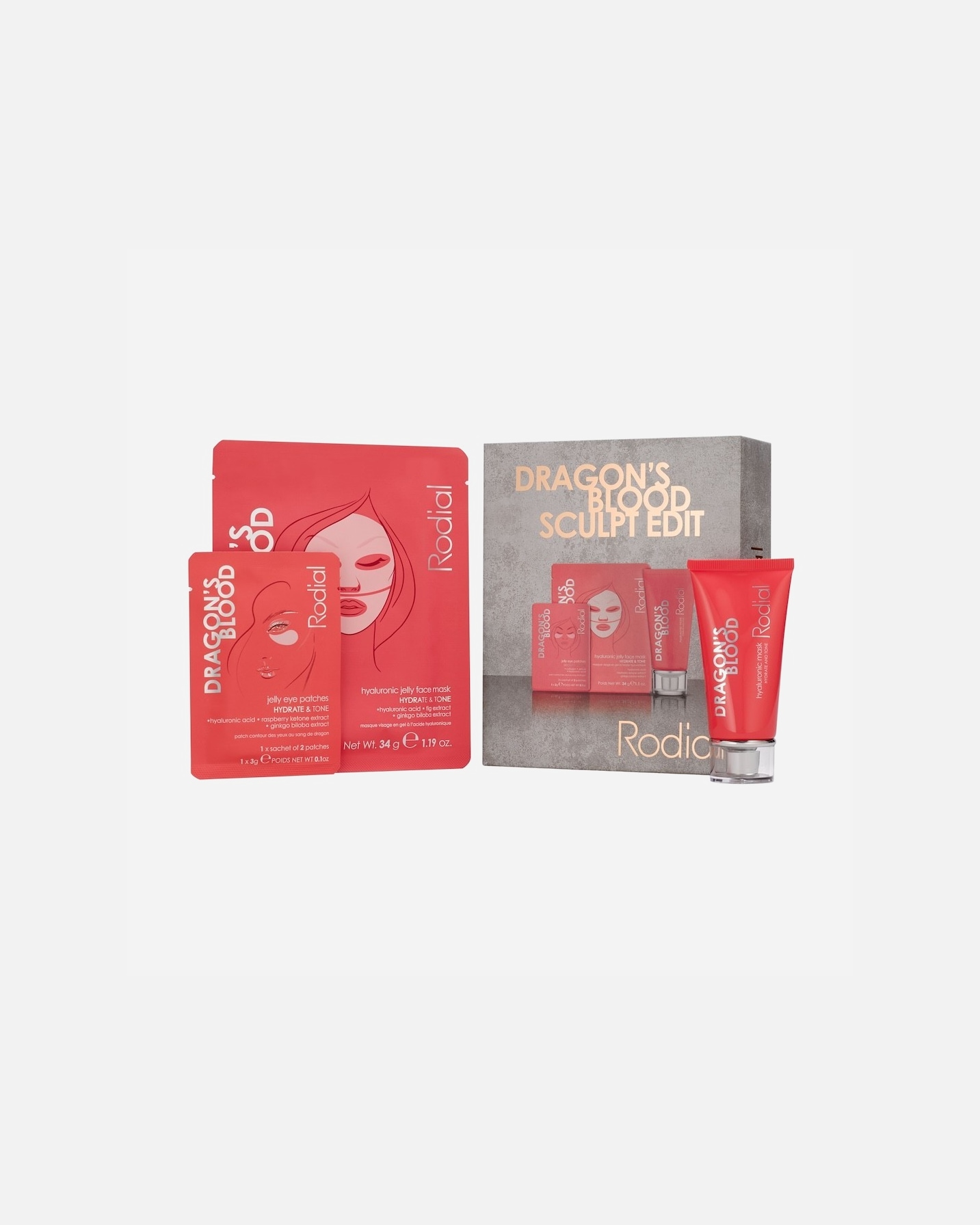 Set cura del viso di Unisex Rodial Sculpting Edit 1 pezzo