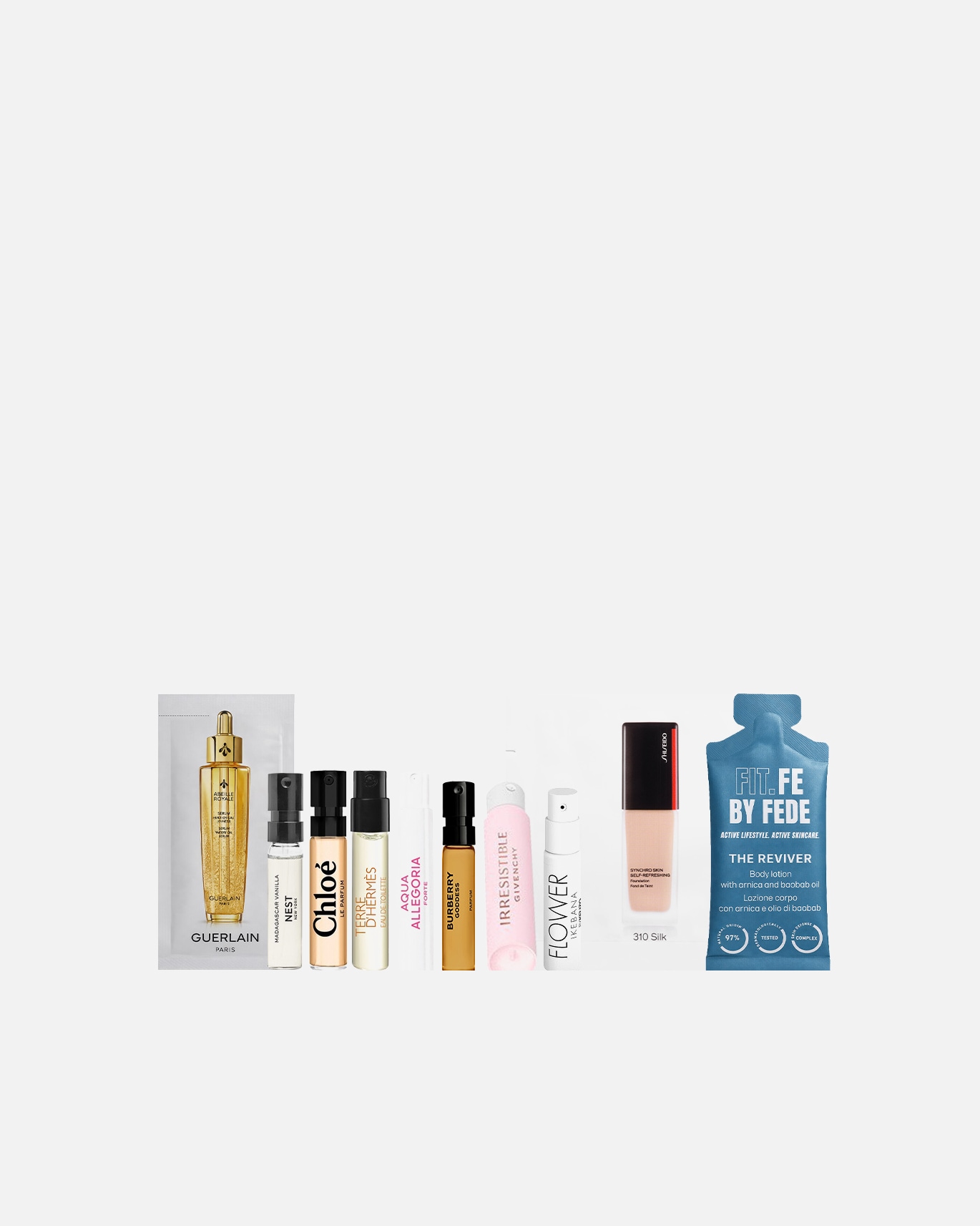 ESCLUSIVA ONLINE DOUGLAS 10 campioni in omaggio (codice: MAKEUP) all'acquisto di 49€ di prodotti make-up. Esclusi i prodotti Douglas Partner.